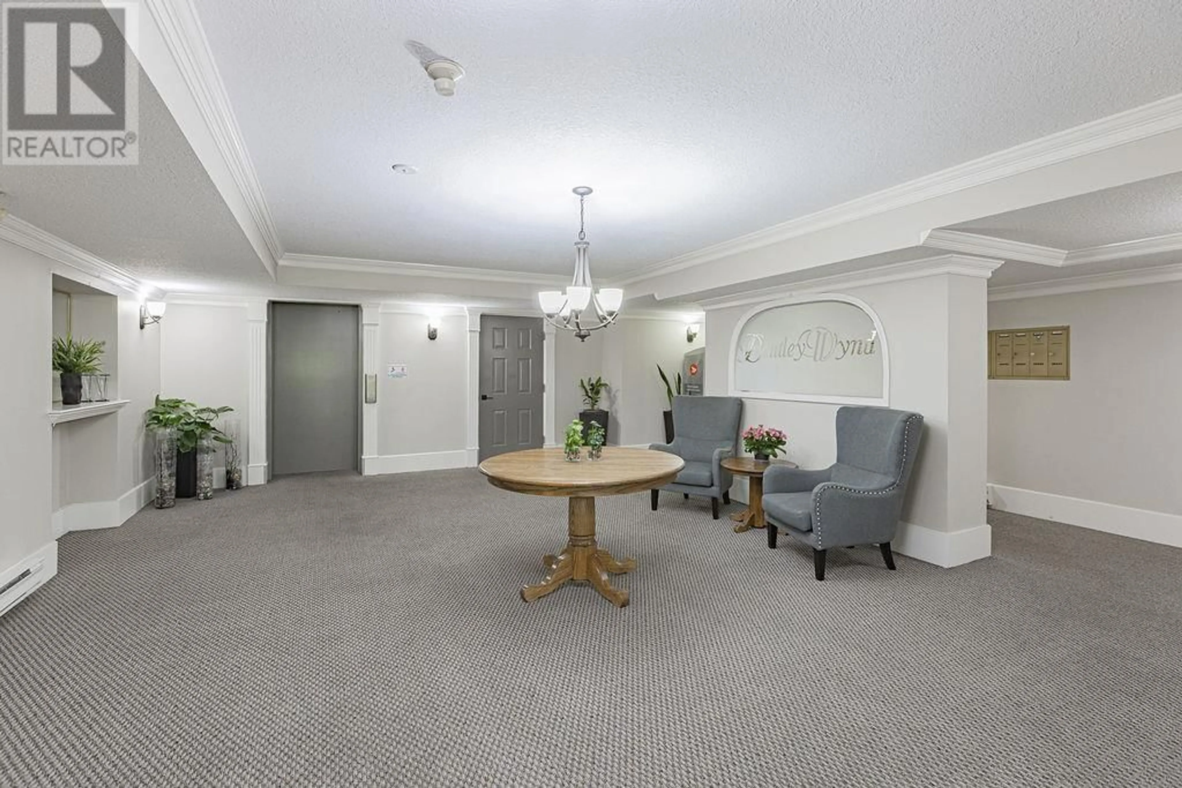 Indoor foyer for 104 - 7680 MINORU BOULEVARD, Richmond British Columbia V6Y1Z5