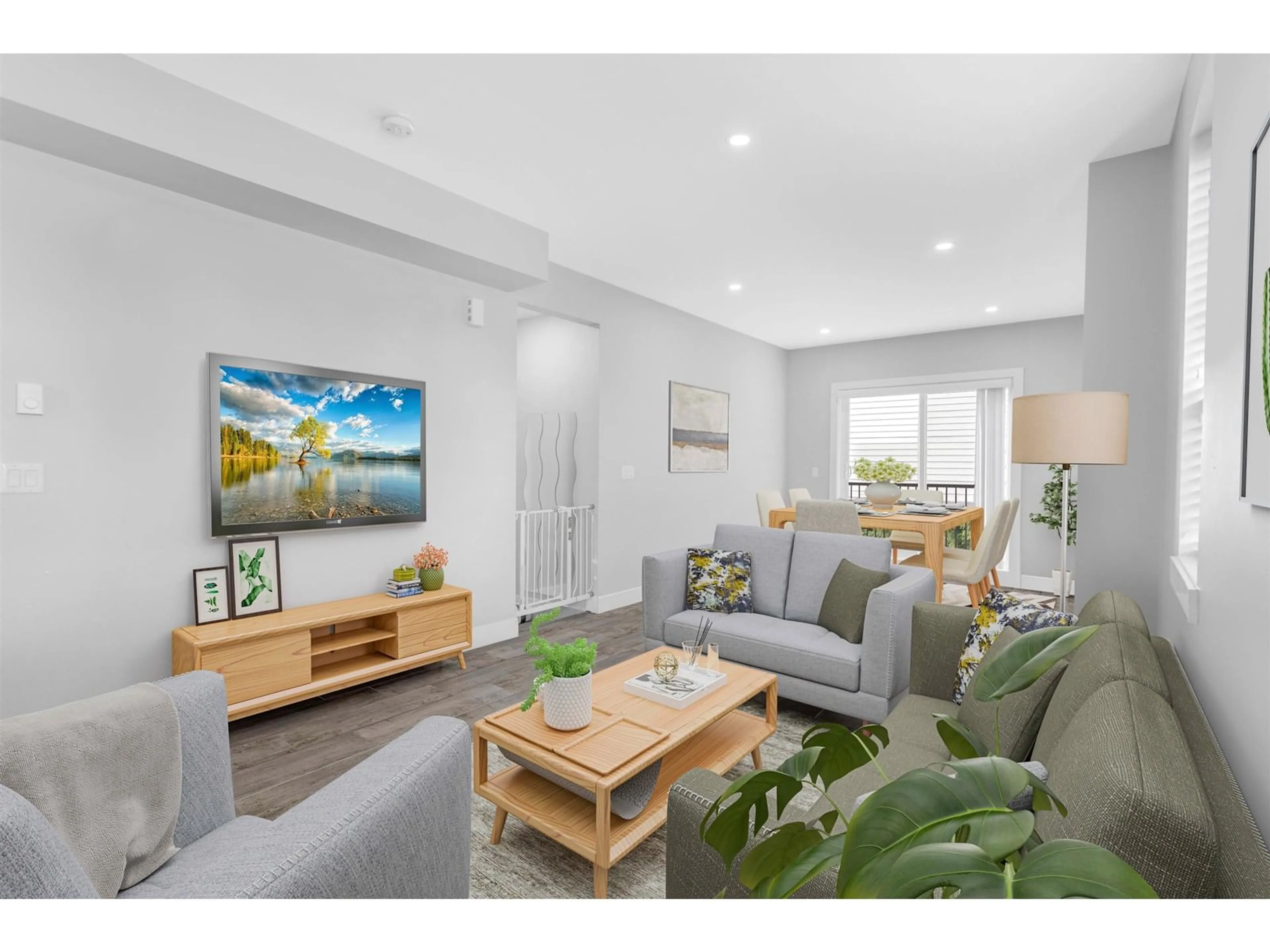 Living room with furniture, unknown for 19 - 2530 JANZEN, Abbotsford British Columbia V2T0H7