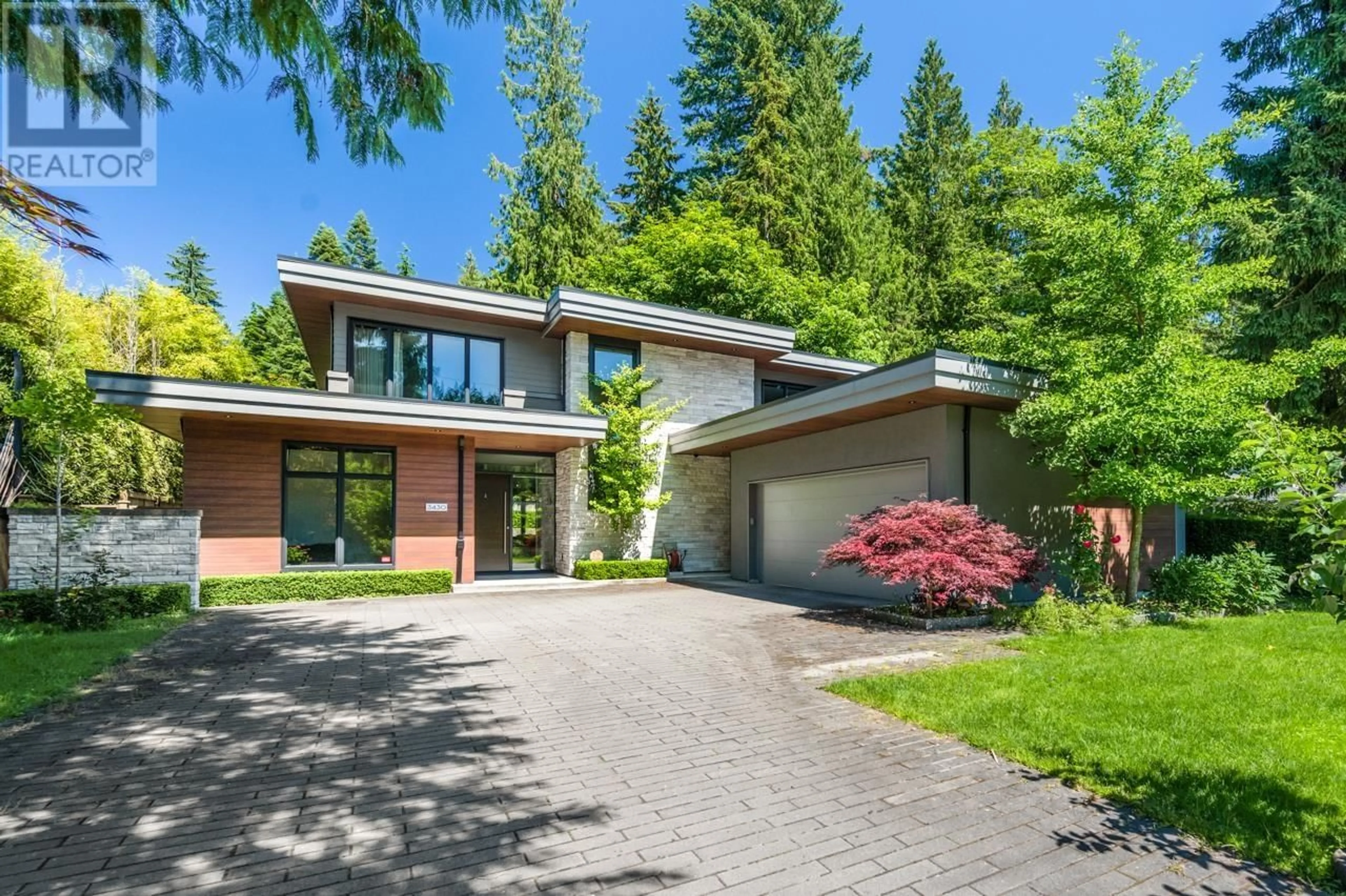 Home with brick exterior material, street for 3430 AINTREE DRIVE, North Vancouver British Columbia V7R4E3