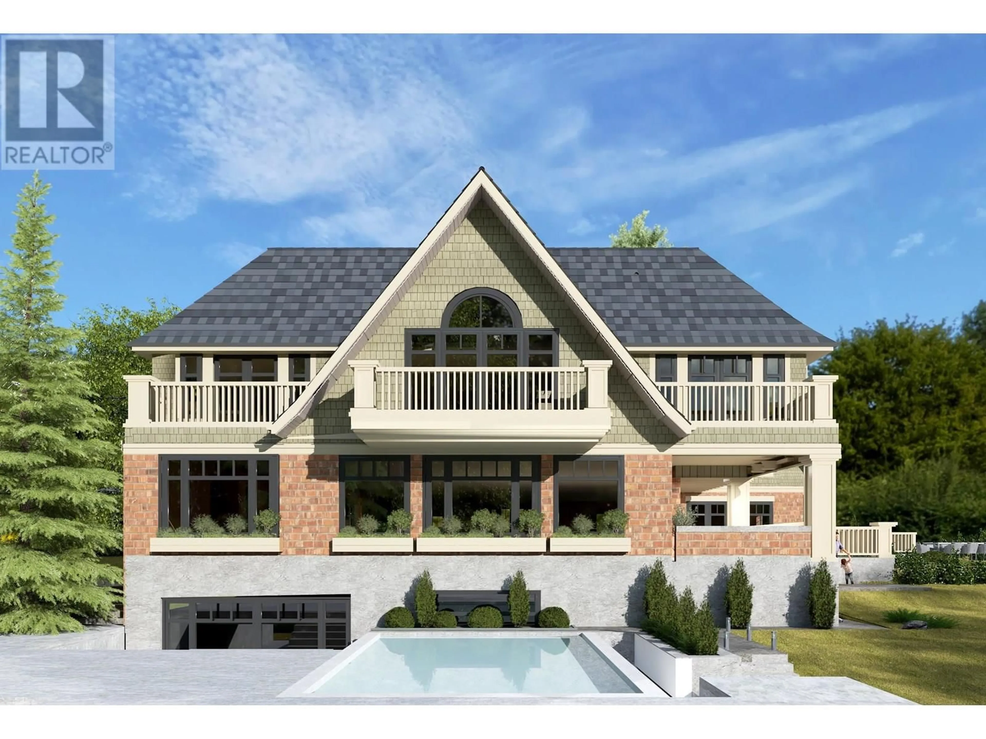Home with brick exterior material, mountain view for 3823 CYPRESS STREET, Vancouver British Columbia V6J3P4