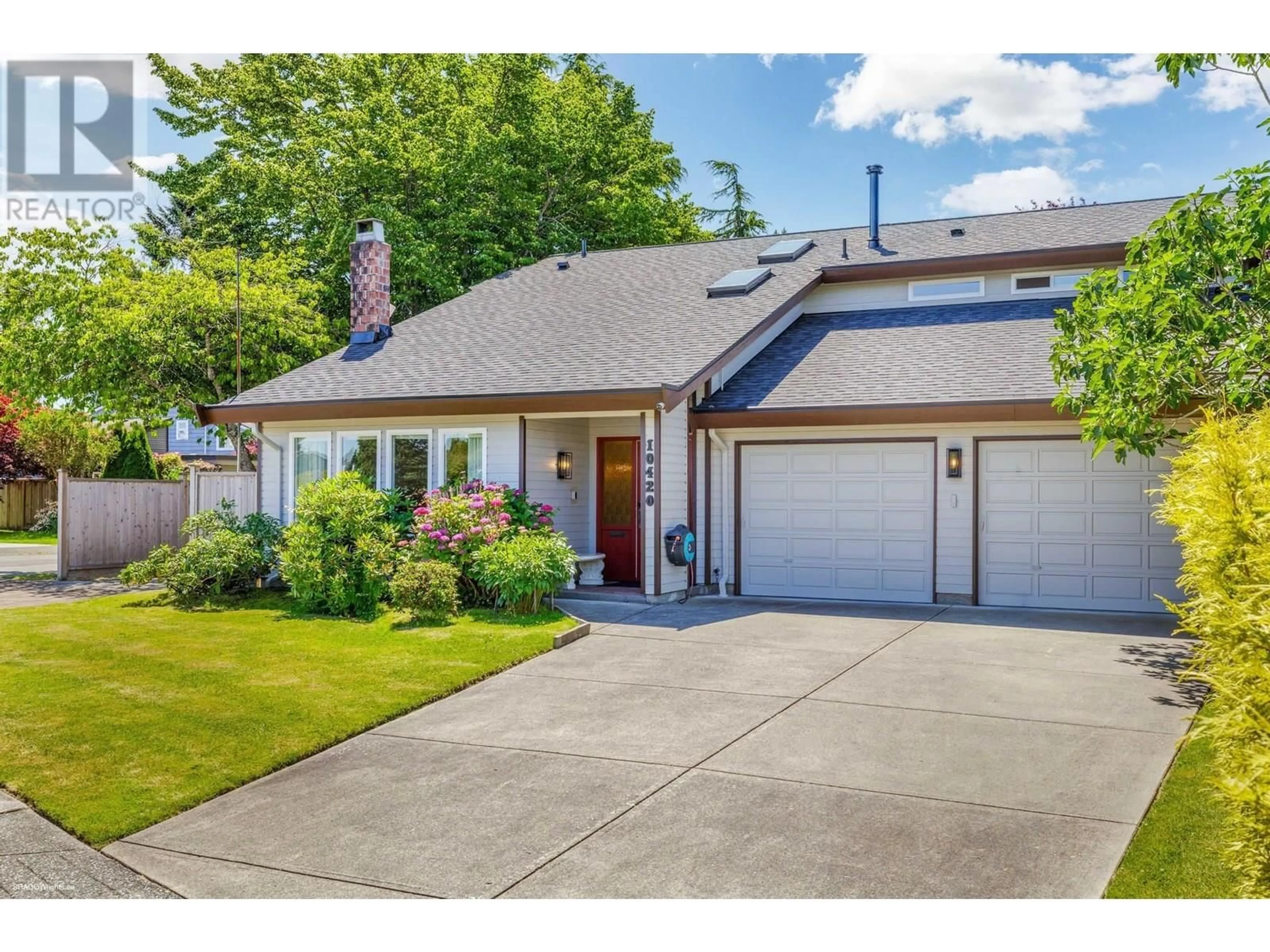 Home with vinyl exterior material, street for 10420 TRURO DRIVE, Richmond British Columbia V7E5B4