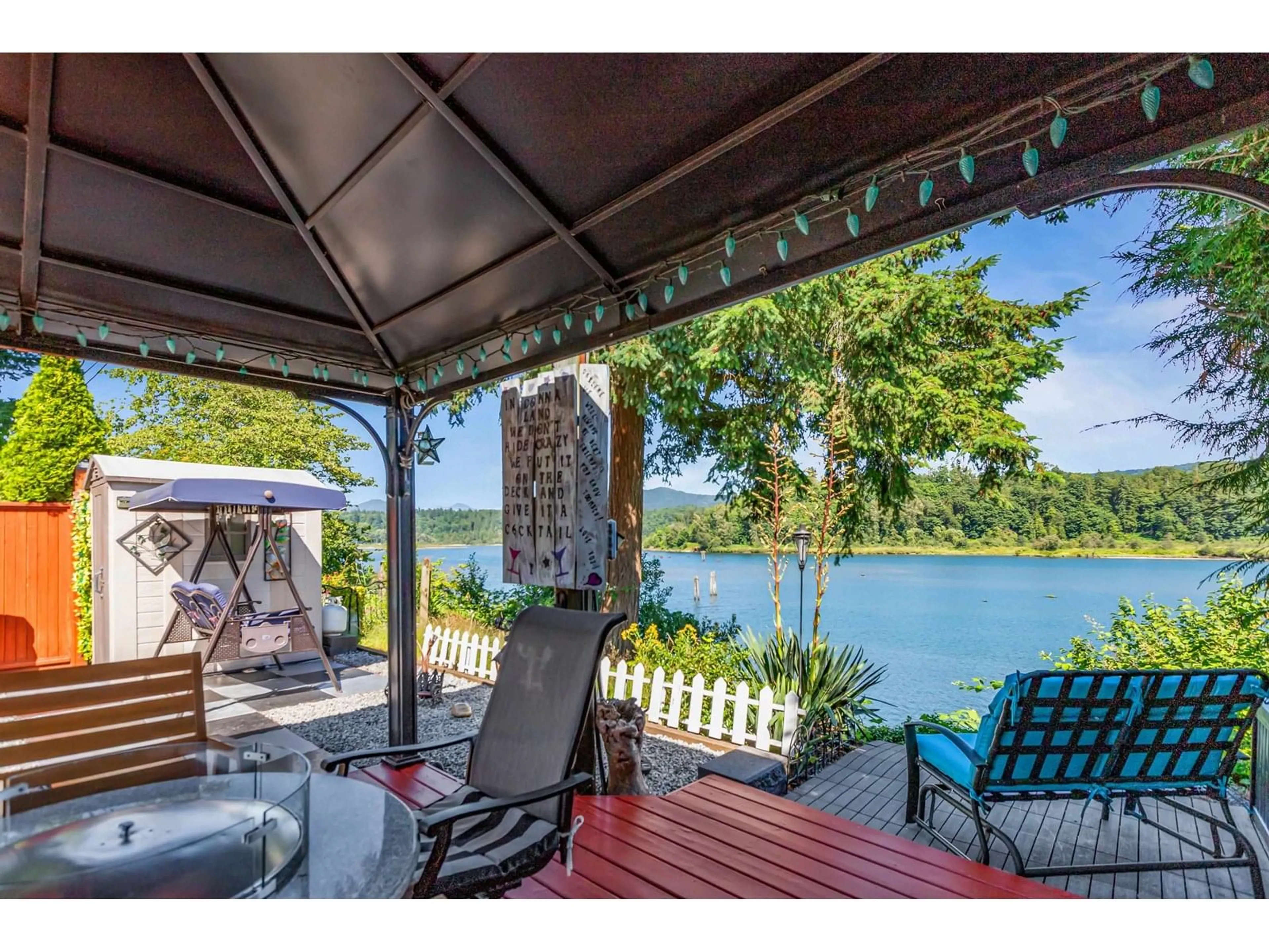 Patio, water/lake/river/ocean view for 62 - 9950 WILSON, Mission British Columbia V4S1B3