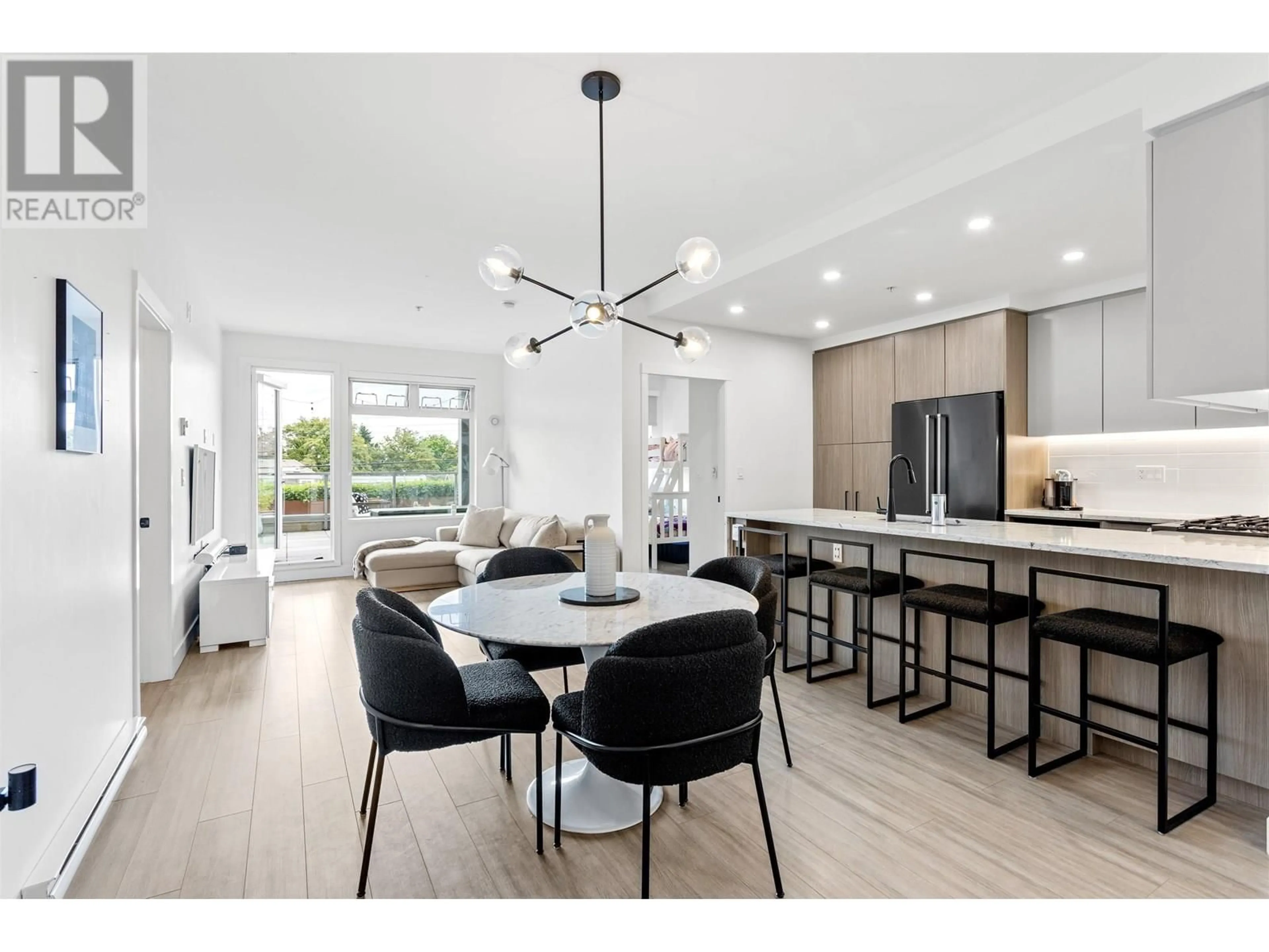 Open concept kitchen, unknown for 201 - 2408 GRANT STREET, Vancouver British Columbia V5K3G4