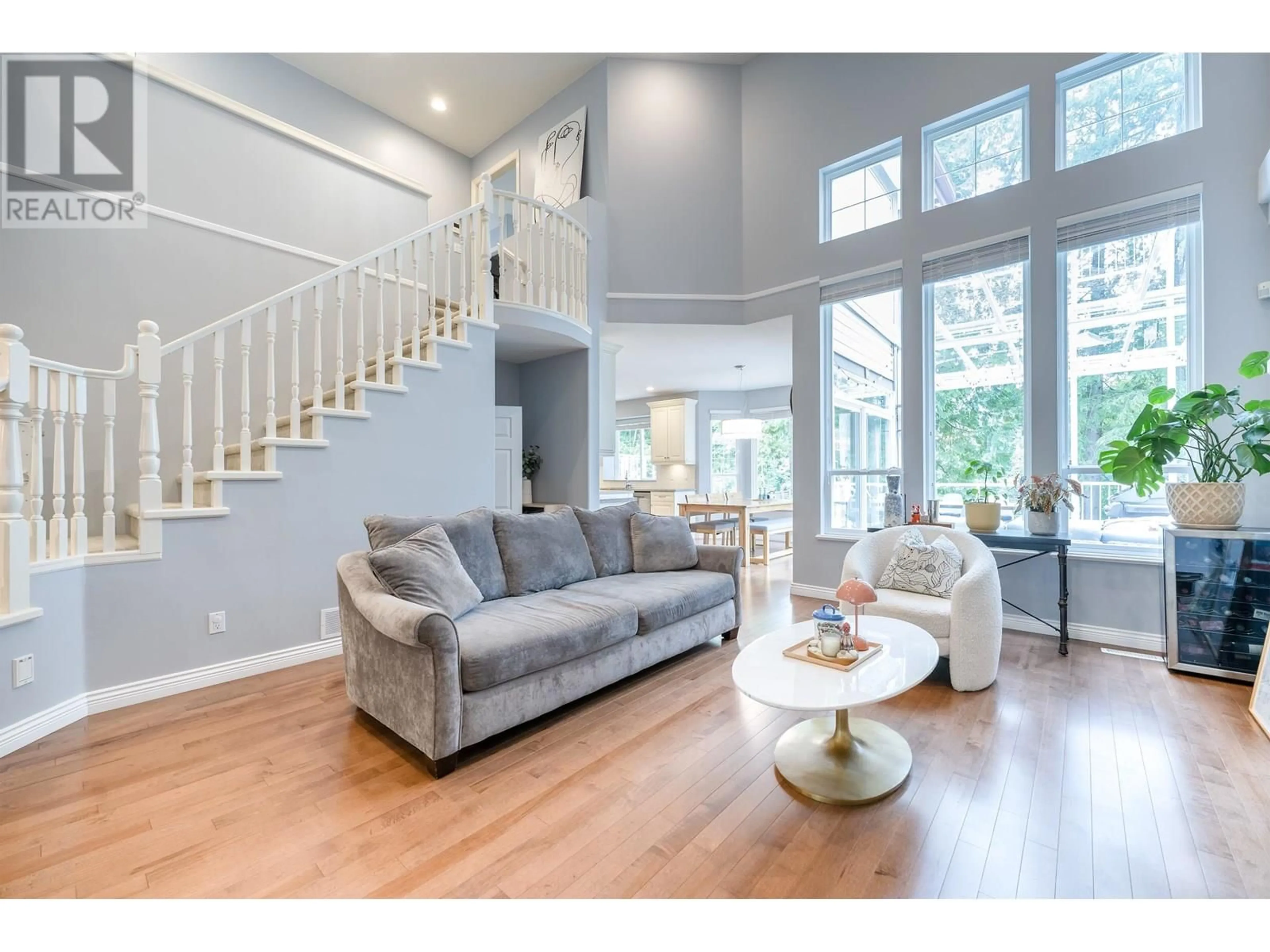 Living room with furniture, wood/laminate floor for 3271 CHARTWELL, Coquitlam British Columbia V3E3M9