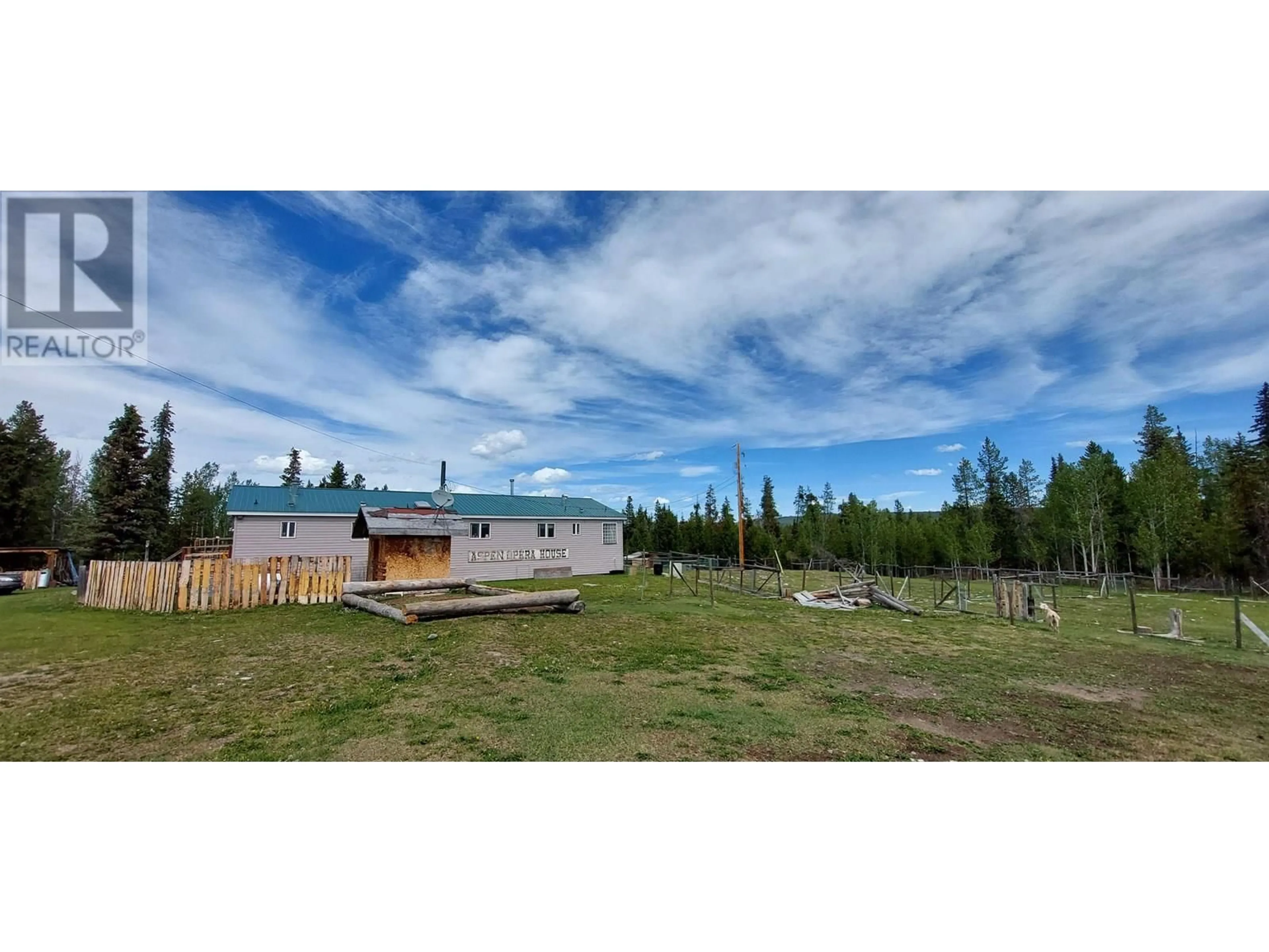 A pic from outside/outdoor area/front of a property/back of a property/a pic from drone, mountain view for 1013 DEAN RIVER PLACE, Chilcotin British Columbia V0L1R0