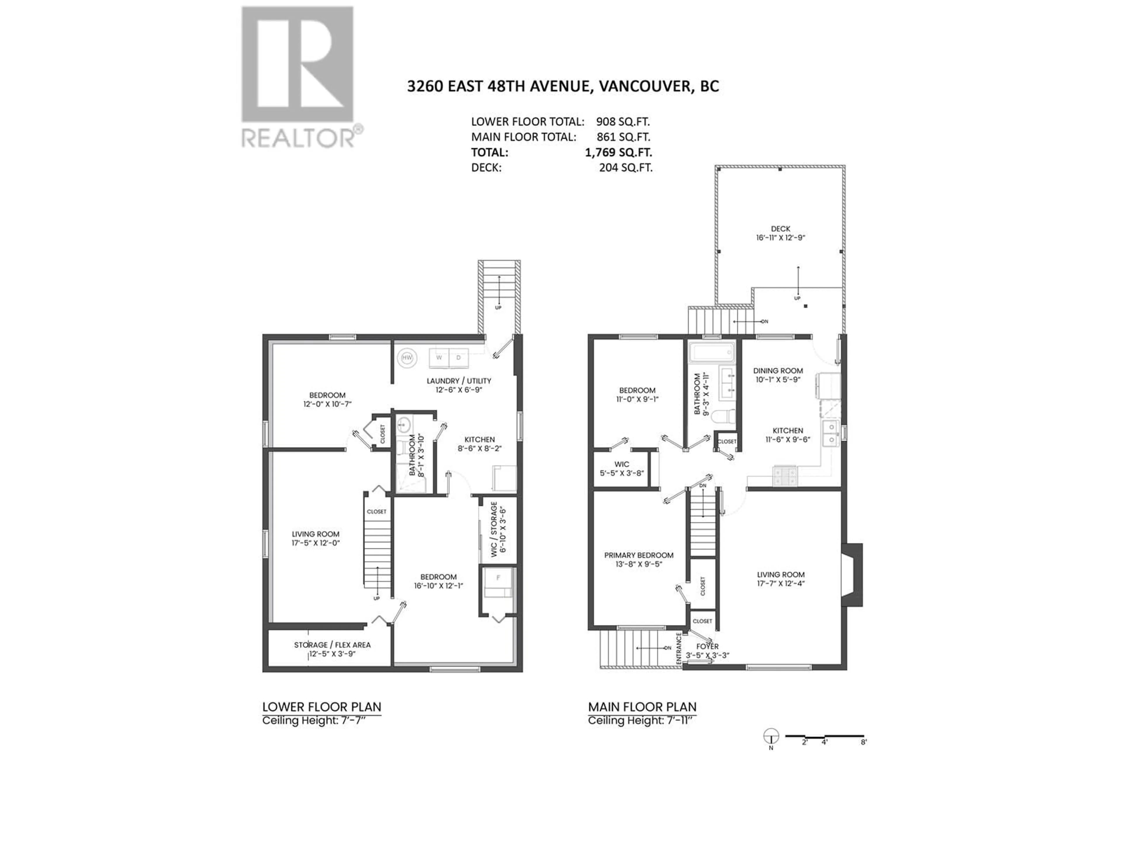 Floor plan for 3260 48 AVENUE, Vancouver British Columbia V5S1H5