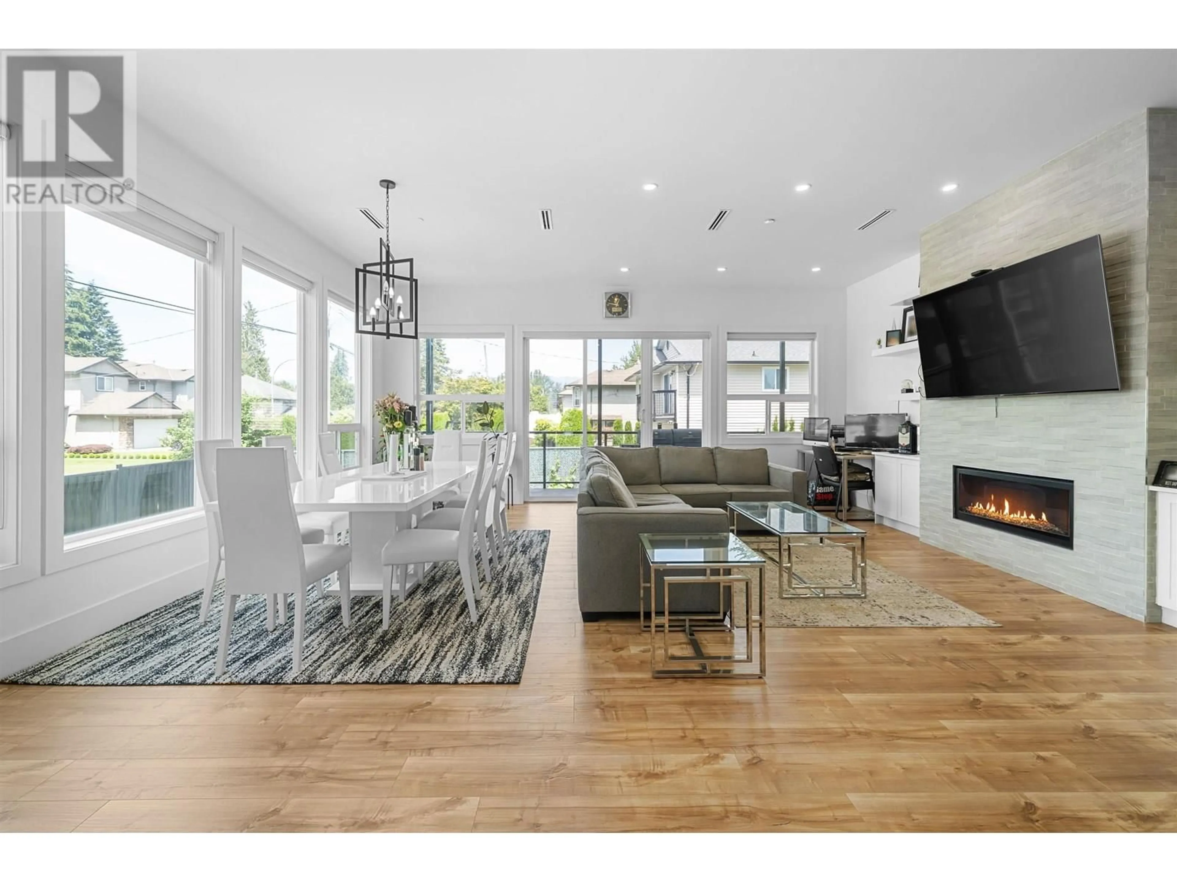 Open concept kitchen, wood/laminate floor for 12310 189A STREET, Pitt Meadows British Columbia V3Y2H3