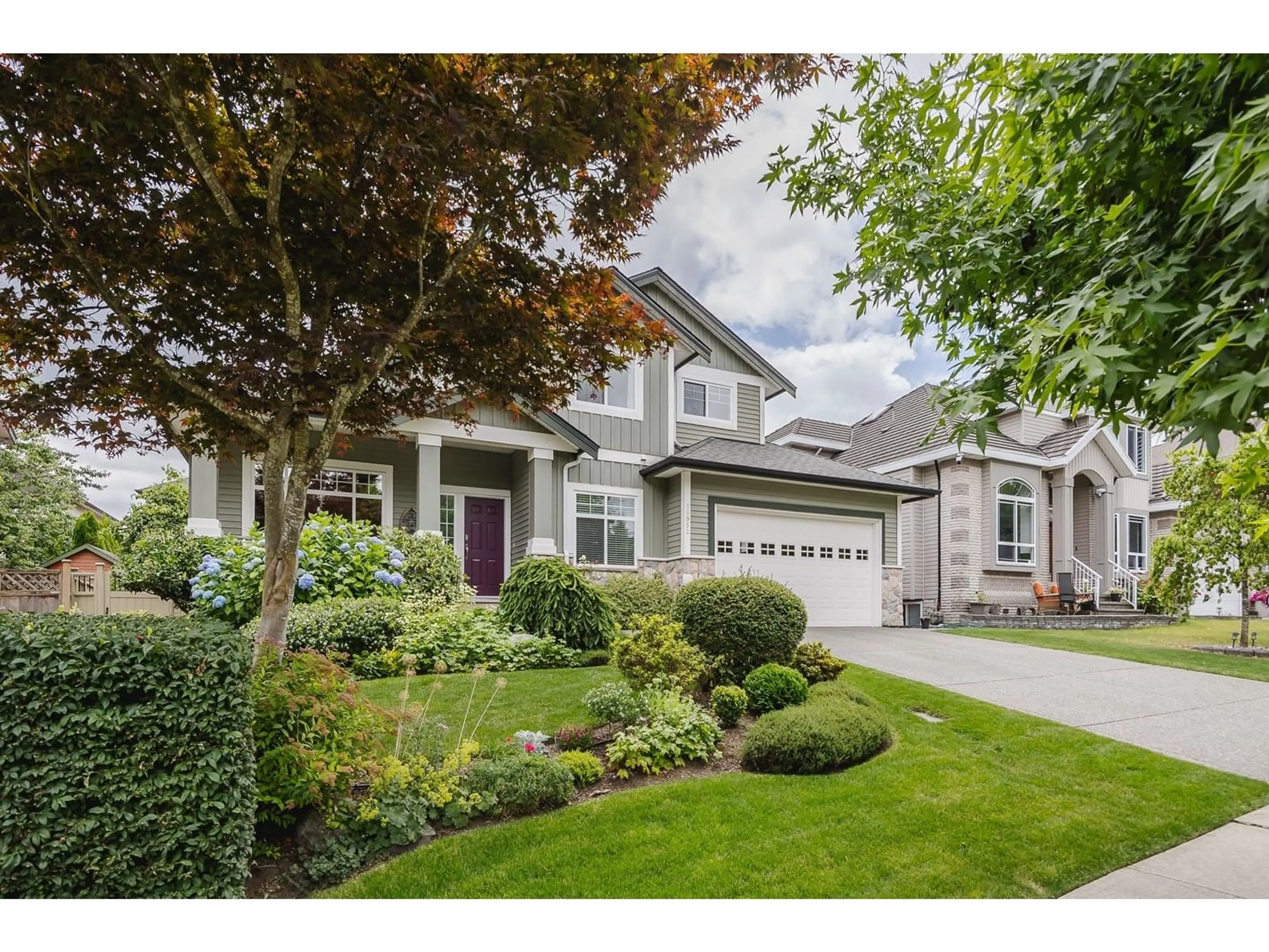 Home with vinyl exterior material, street for 16952 GREENBROOK, Surrey British Columbia V4N5C7
