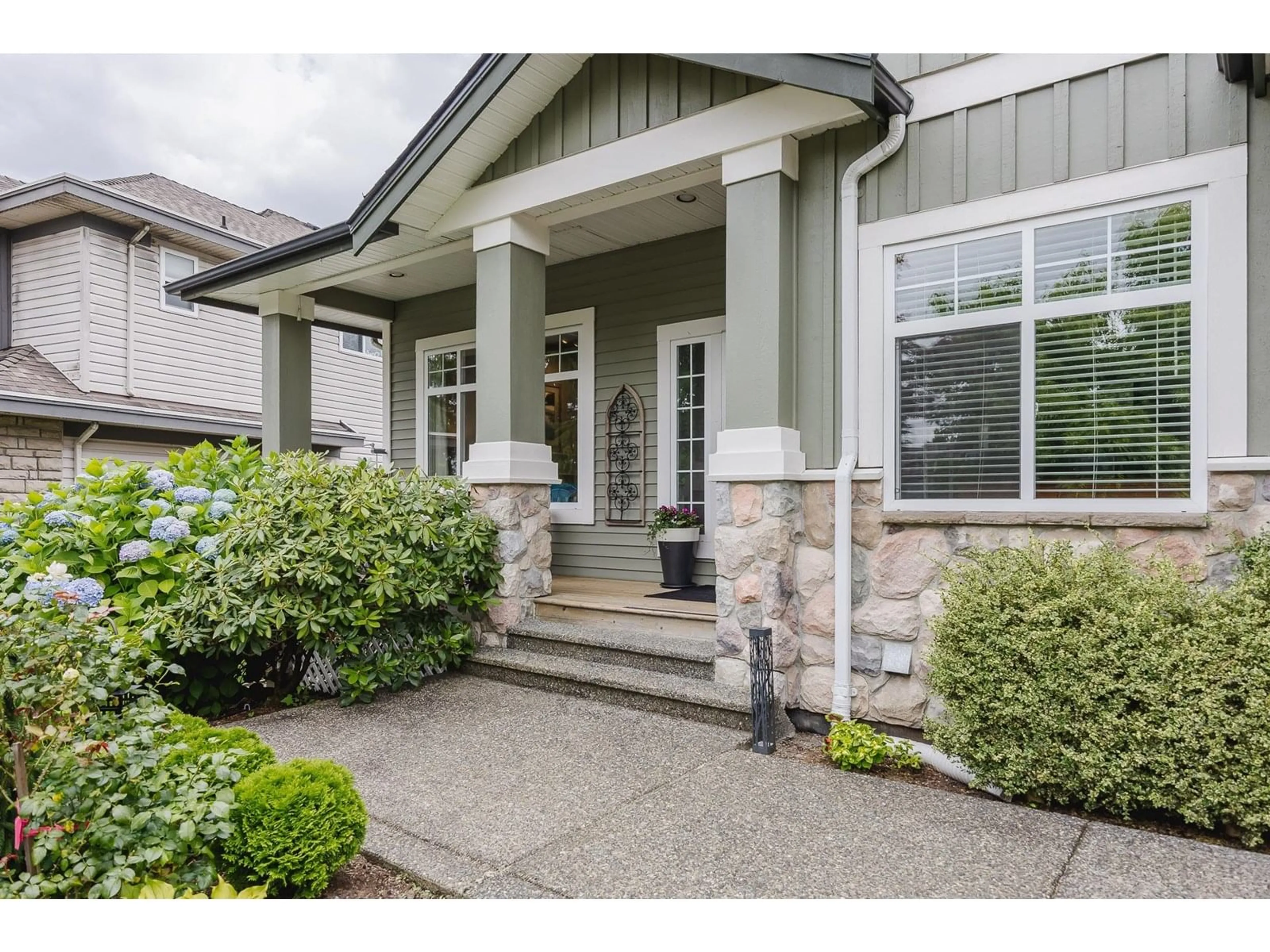 Home with vinyl exterior material, street for 16952 GREENBROOK, Surrey British Columbia V4N5C7