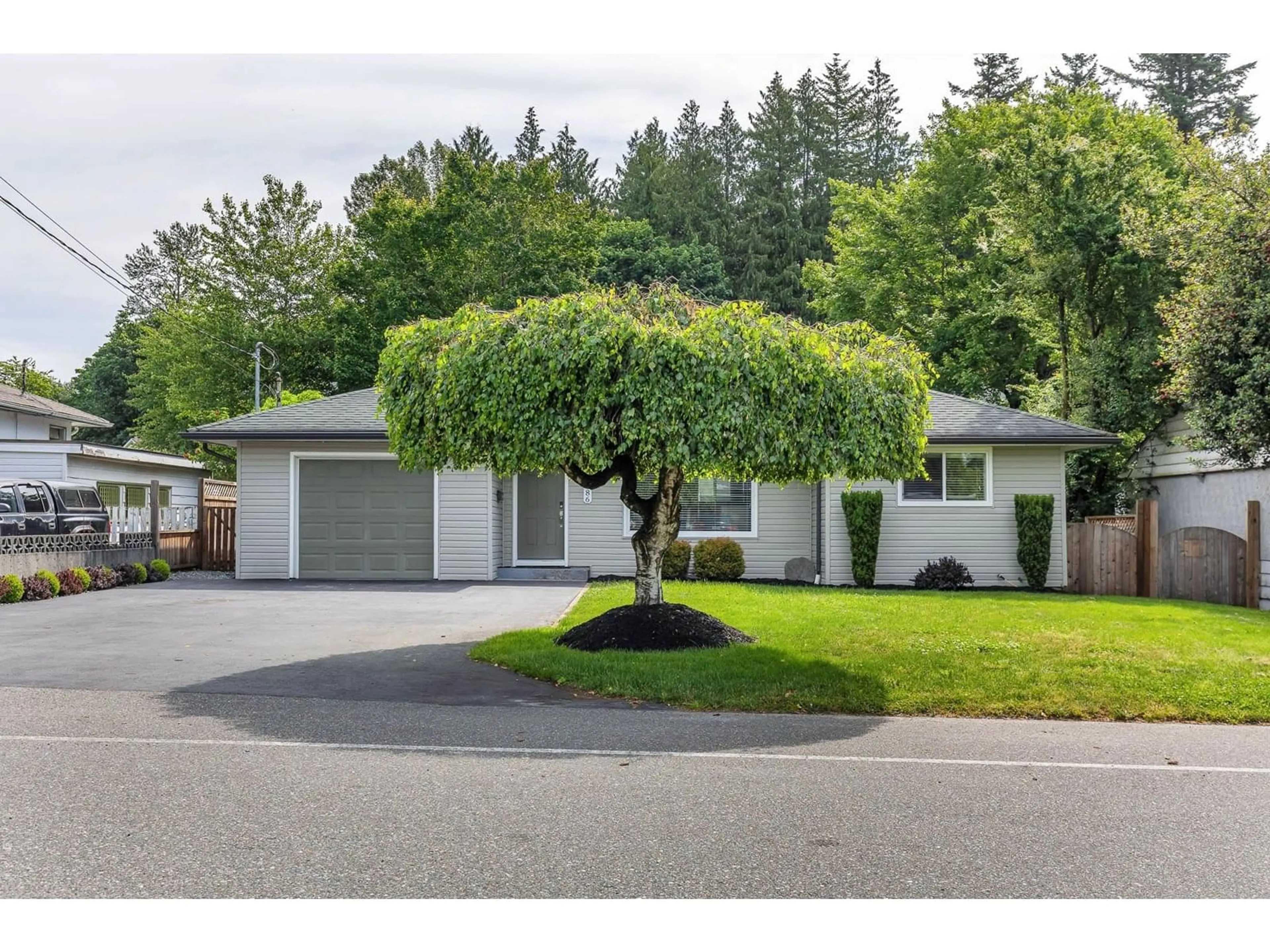 Home with vinyl exterior material, street for 7686 BLOTT, Mission British Columbia V2V3K3