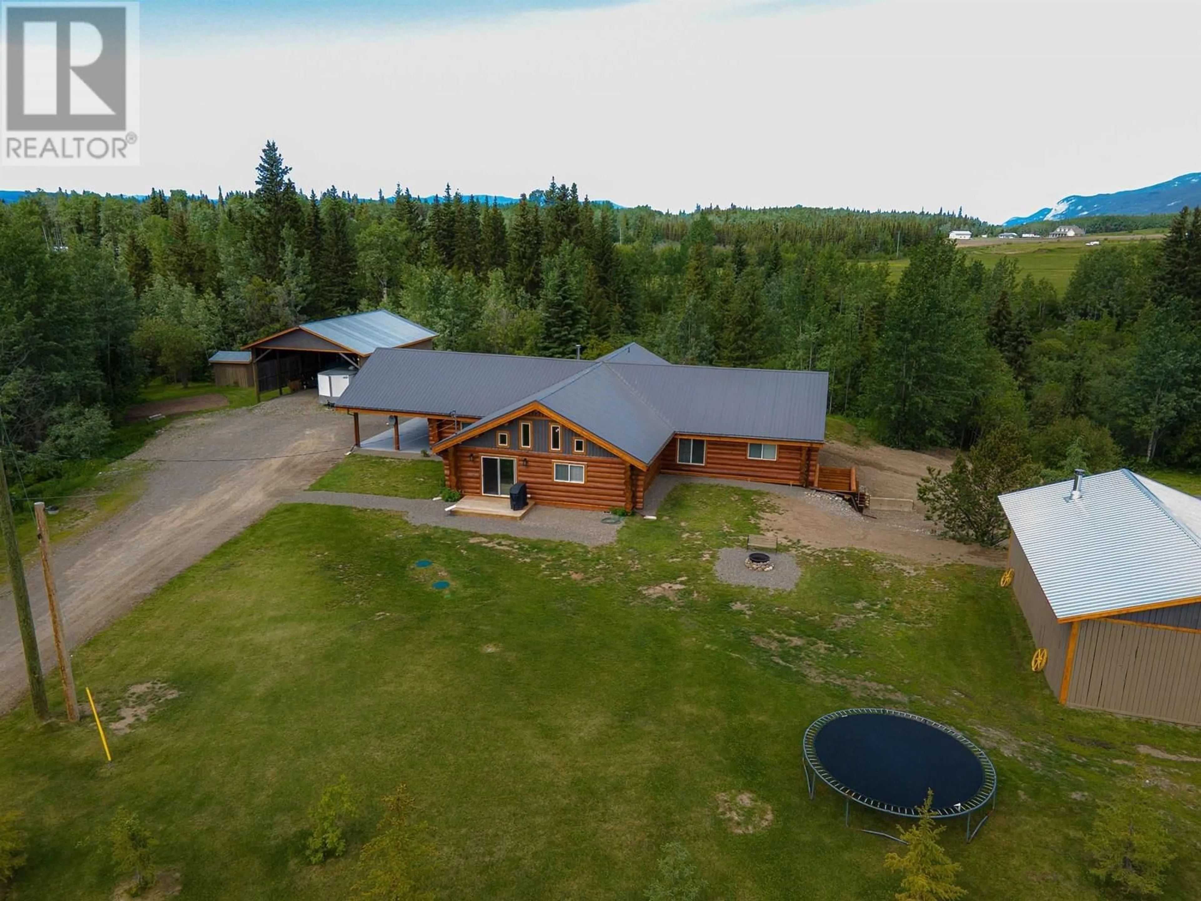 A pic from outside/outdoor area/front of a property/back of a property/a pic from drone, unknown for 5566 NECOSLIE ROAD, Fort St. James British Columbia V0J1P0