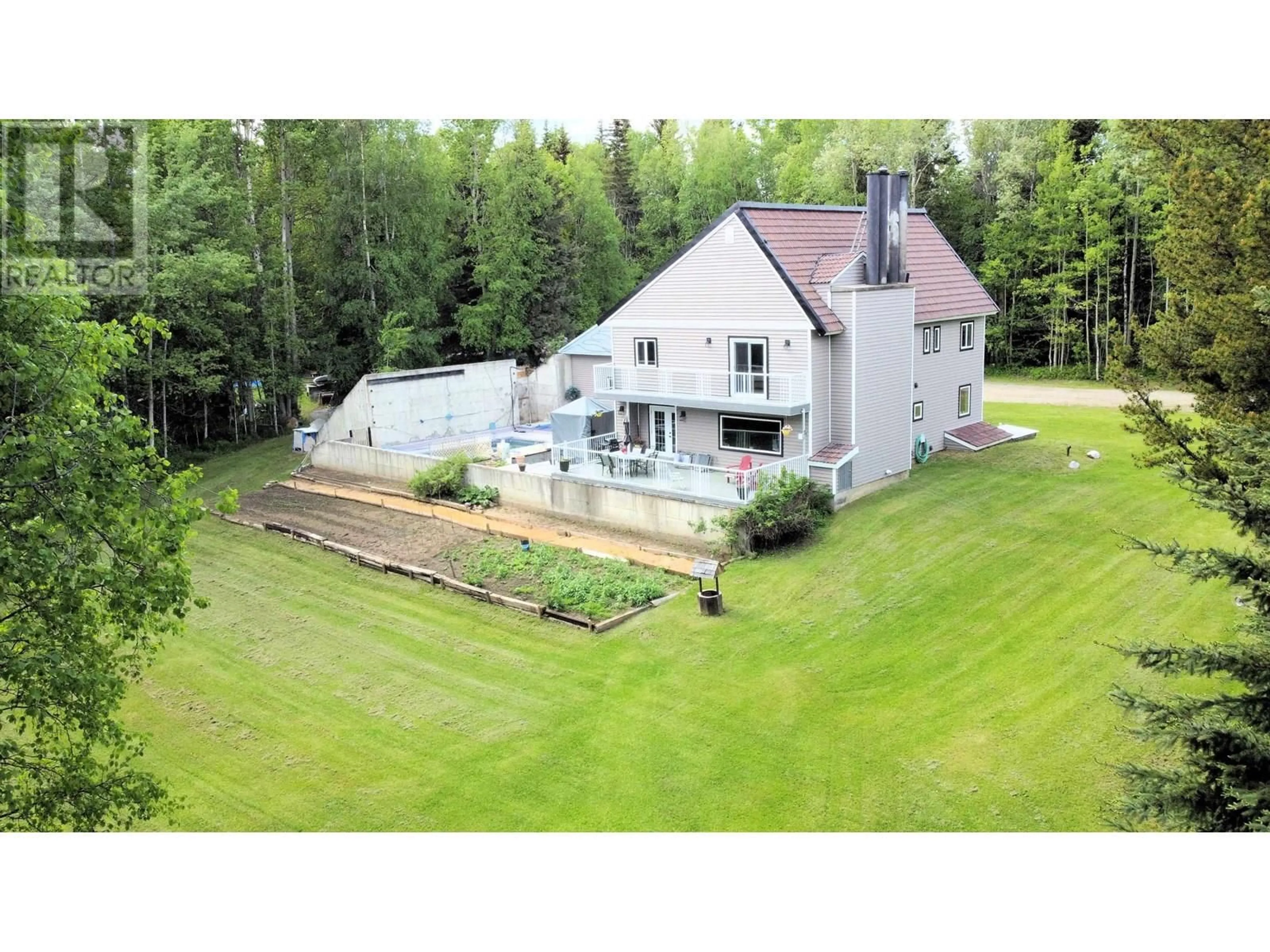 A pic from outside/outdoor area/front of a property/back of a property/a pic from drone, unknown for 16685 CHIEF LAKE ROAD, Prince George British Columbia V2K5K3