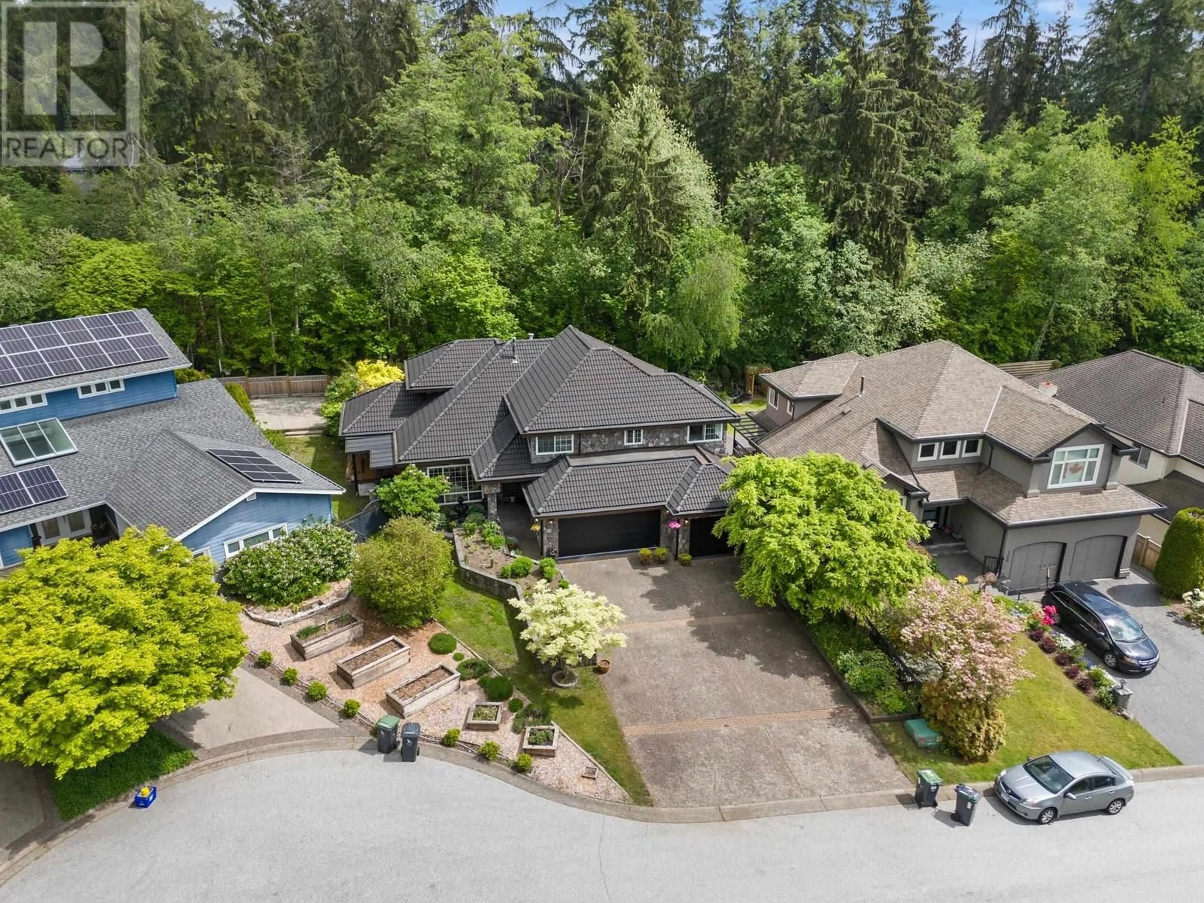 A pic from outside/outdoor area/front of a property/back of a property/a pic from drone, unknown for 1766 EMERSON COURT, North Vancouver British Columbia V7H2Y6