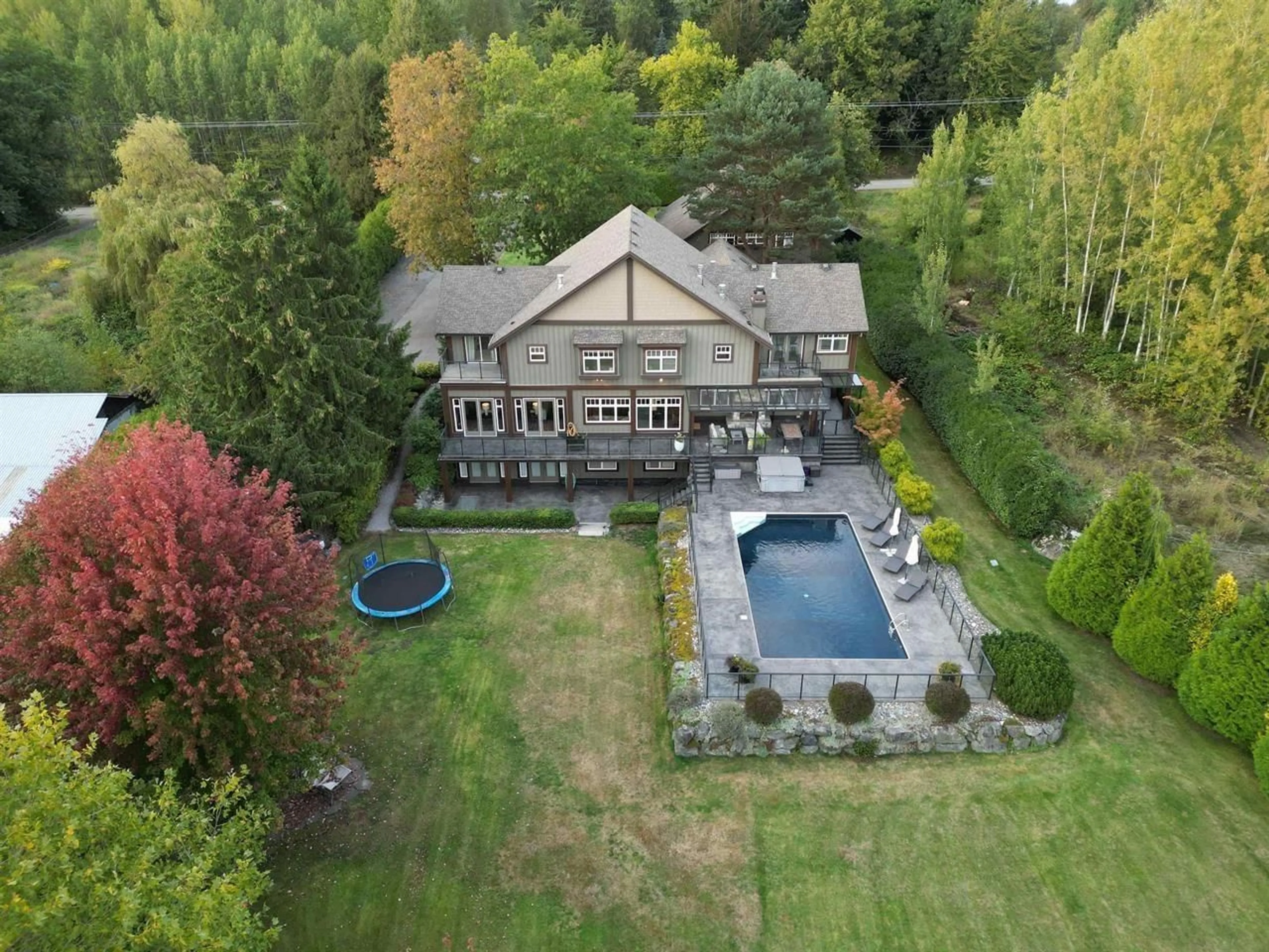 A pic from outside/outdoor area/front of a property/back of a property/a pic from drone, unknown for 18208 92, Surrey British Columbia V4N3Y8
