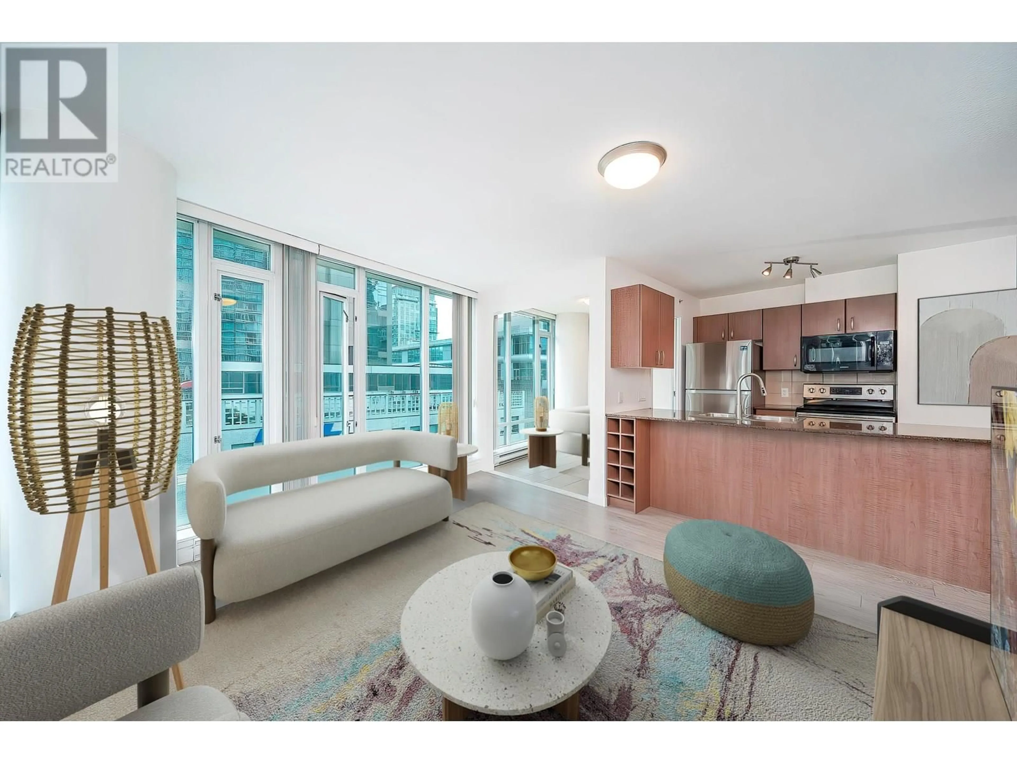 Living room with furniture, unknown for 807 - 610 GRANVILLE STREET, Vancouver British Columbia V6C3T3