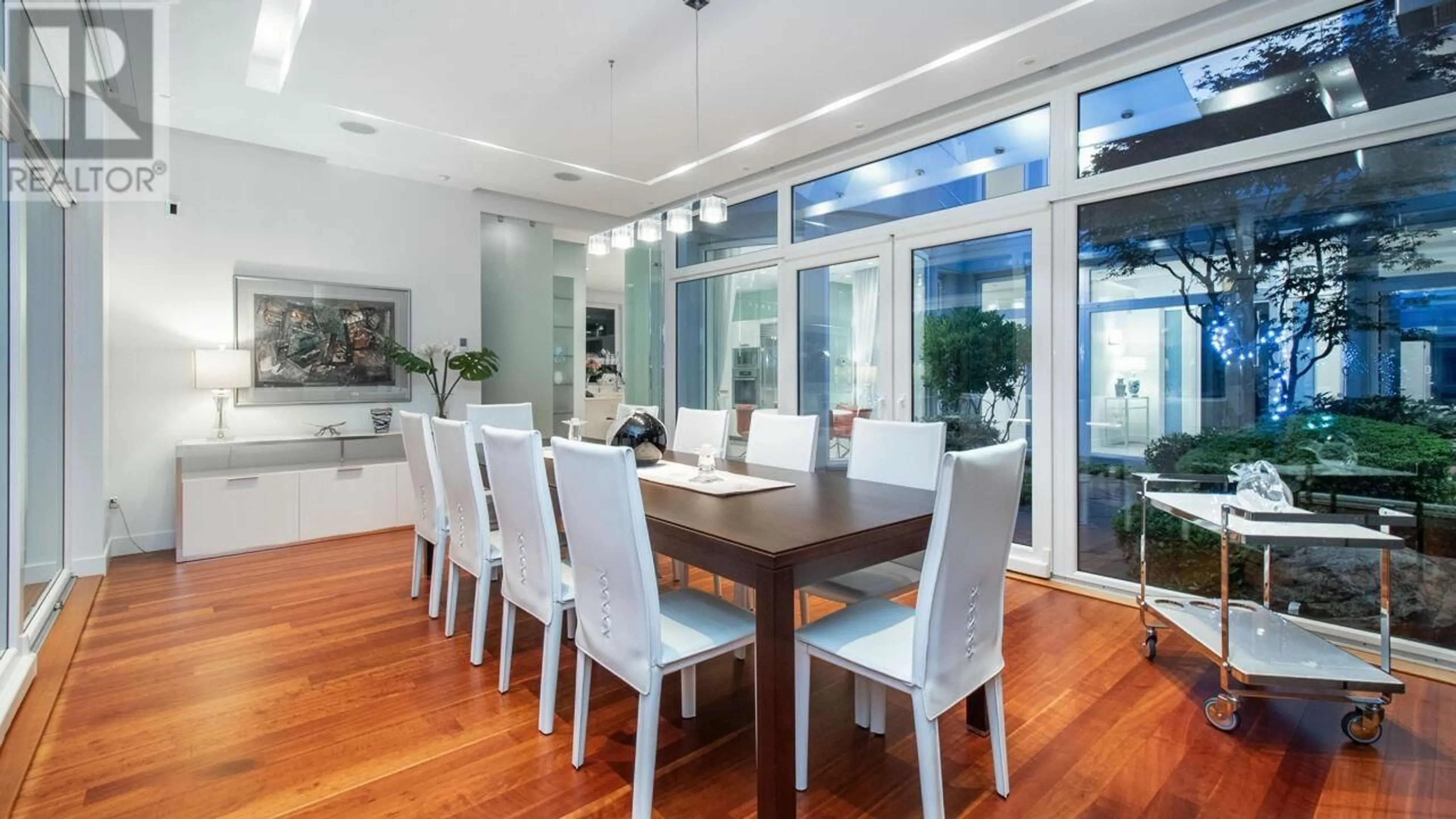 Dining room, wood/laminate floor for 7271 PETTS ROAD, Richmond British Columbia V7A1J9