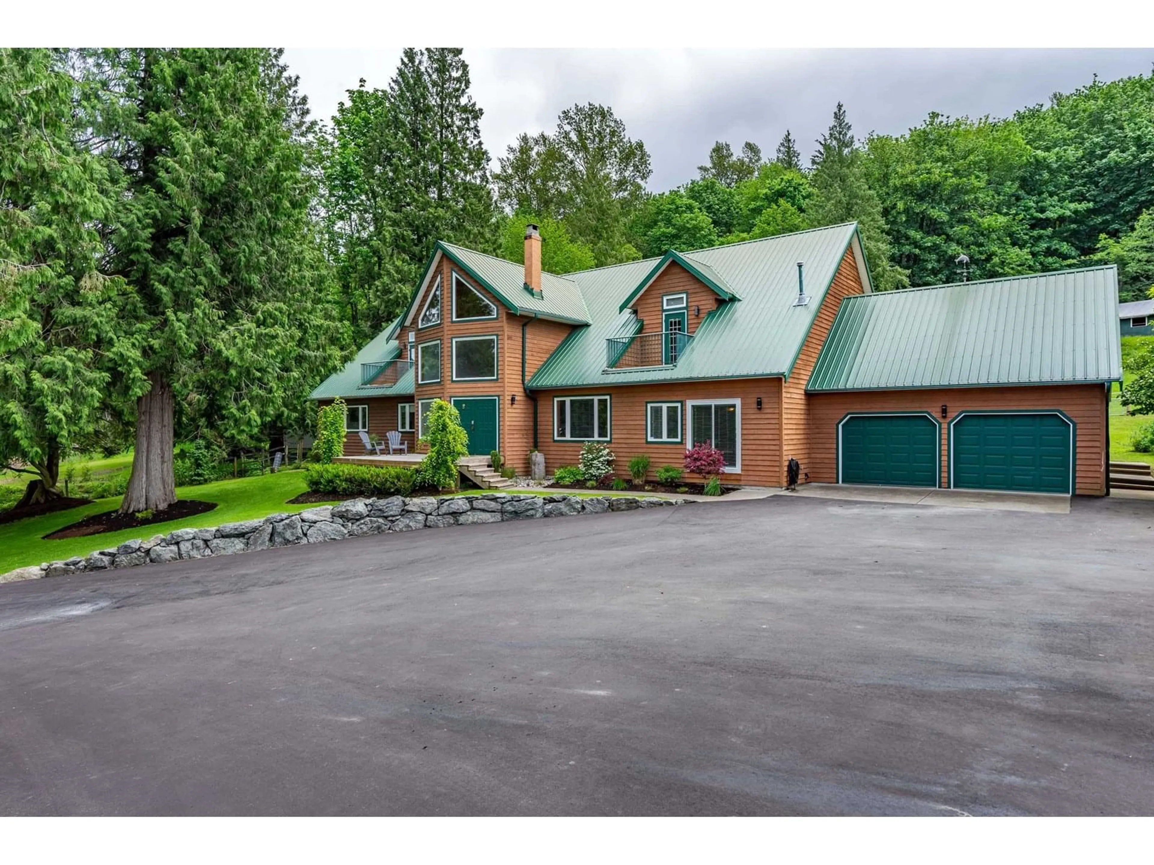 A pic from outside/outdoor area/front of a property/back of a property/a pic from drone, unknown for 42160 MAJUBA HILL ROAD, Yarrow British Columbia V2R5H2