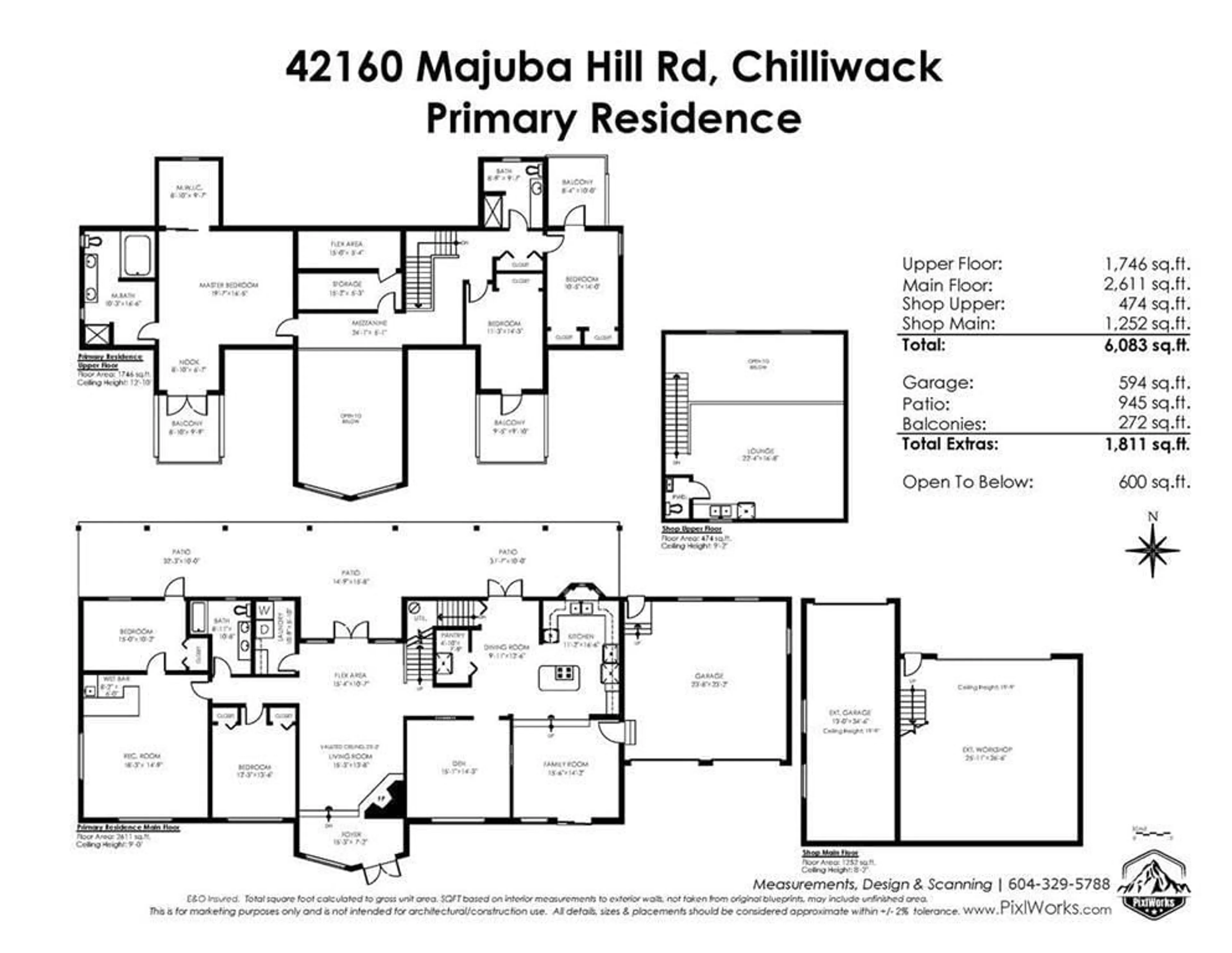 Floor plan for 42160 MAJUBA HILL ROAD, Yarrow British Columbia V2R5H2