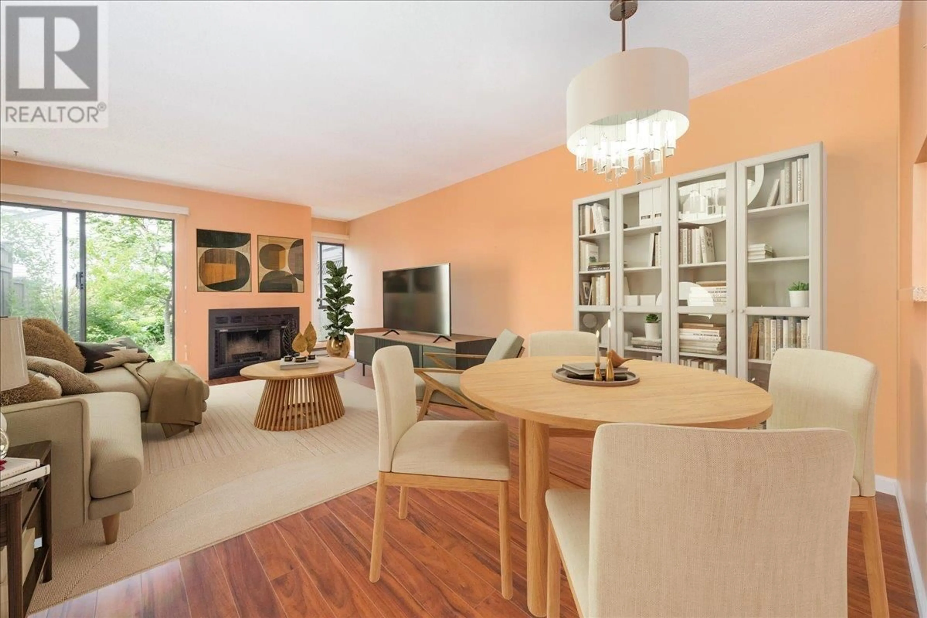 Dining room, wood/laminate floor for 22 - 230 14TH STREET, North Vancouver British Columbia V7M1P3