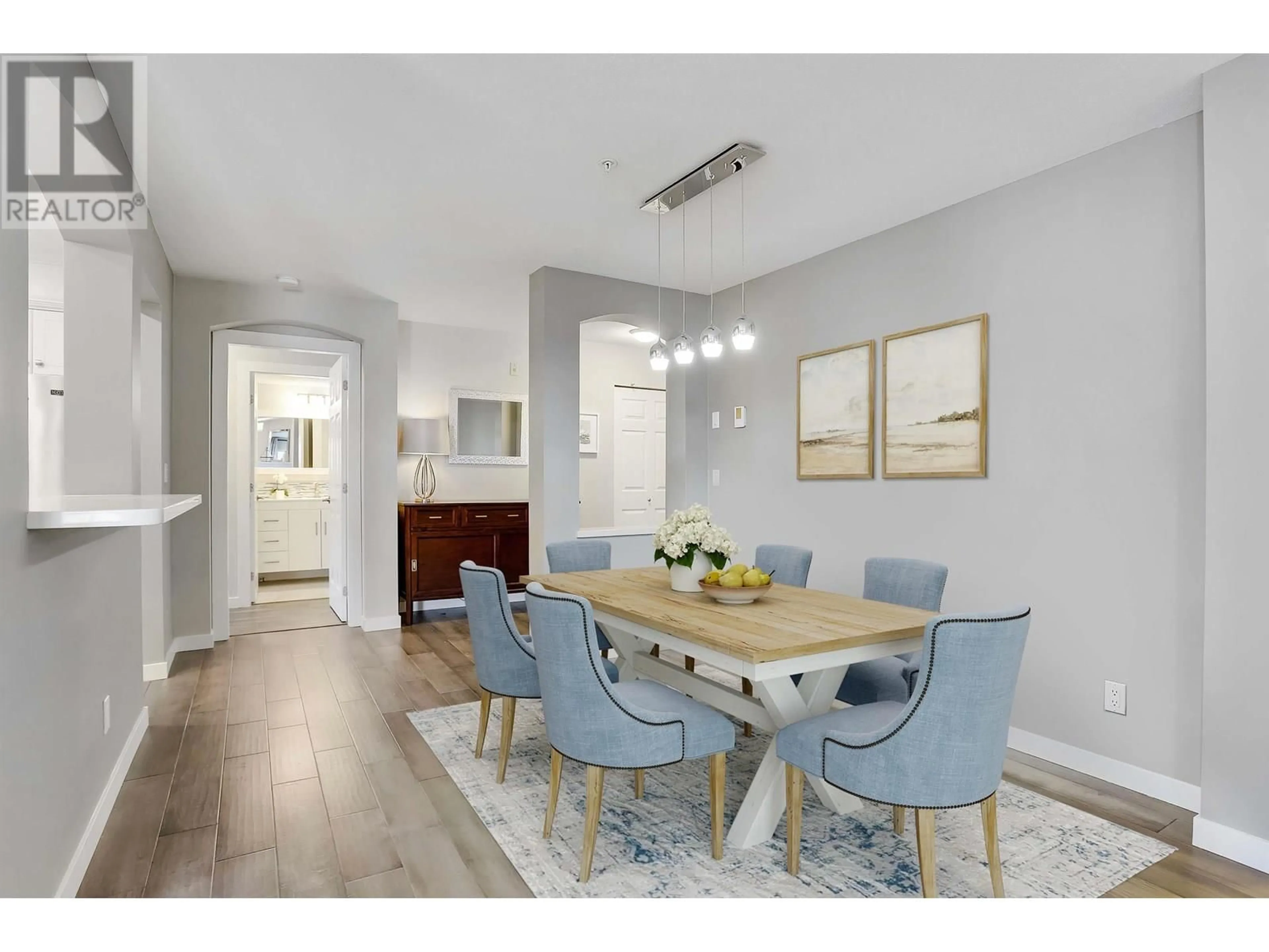 Dining room, wood/laminate floor for 313 - 5500 ANDREWS ROAD, Richmond British Columbia V7E6M9
