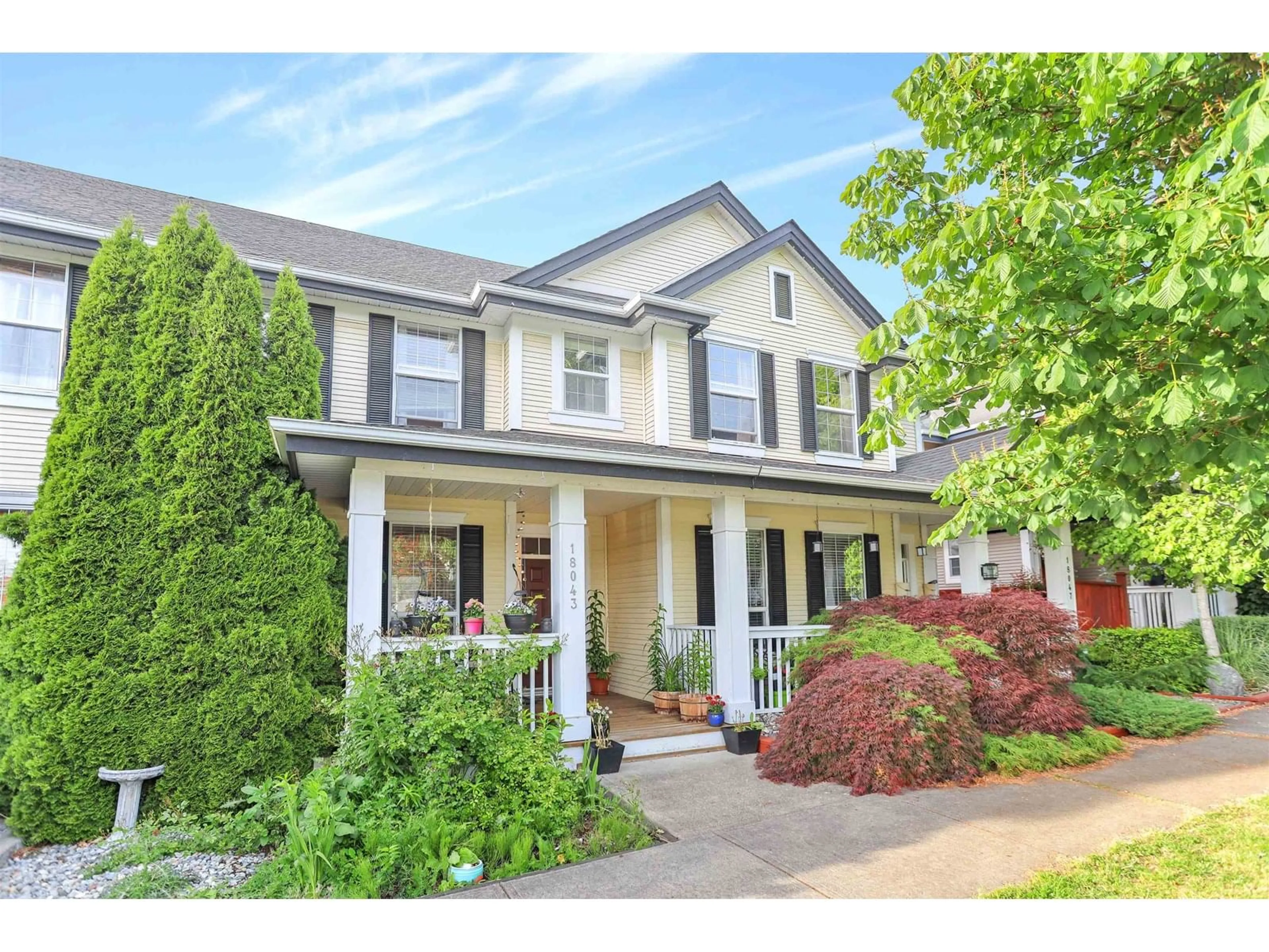 Home with vinyl exterior material, street for 18043 70, Surrey British Columbia V3S6X3