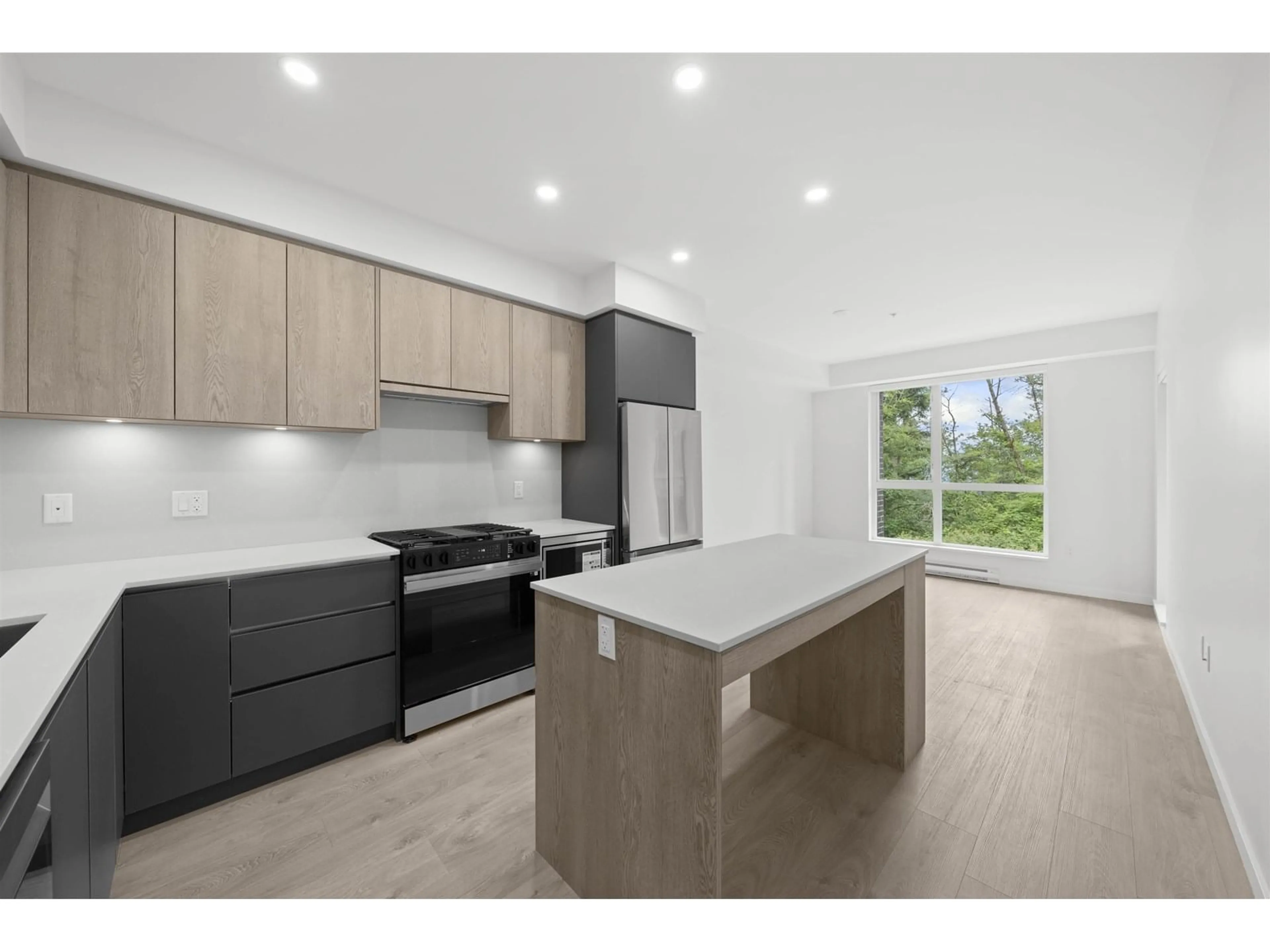 Open concept kitchen, unknown for 206 - 6585 195A, Surrey British Columbia V4N6Y9