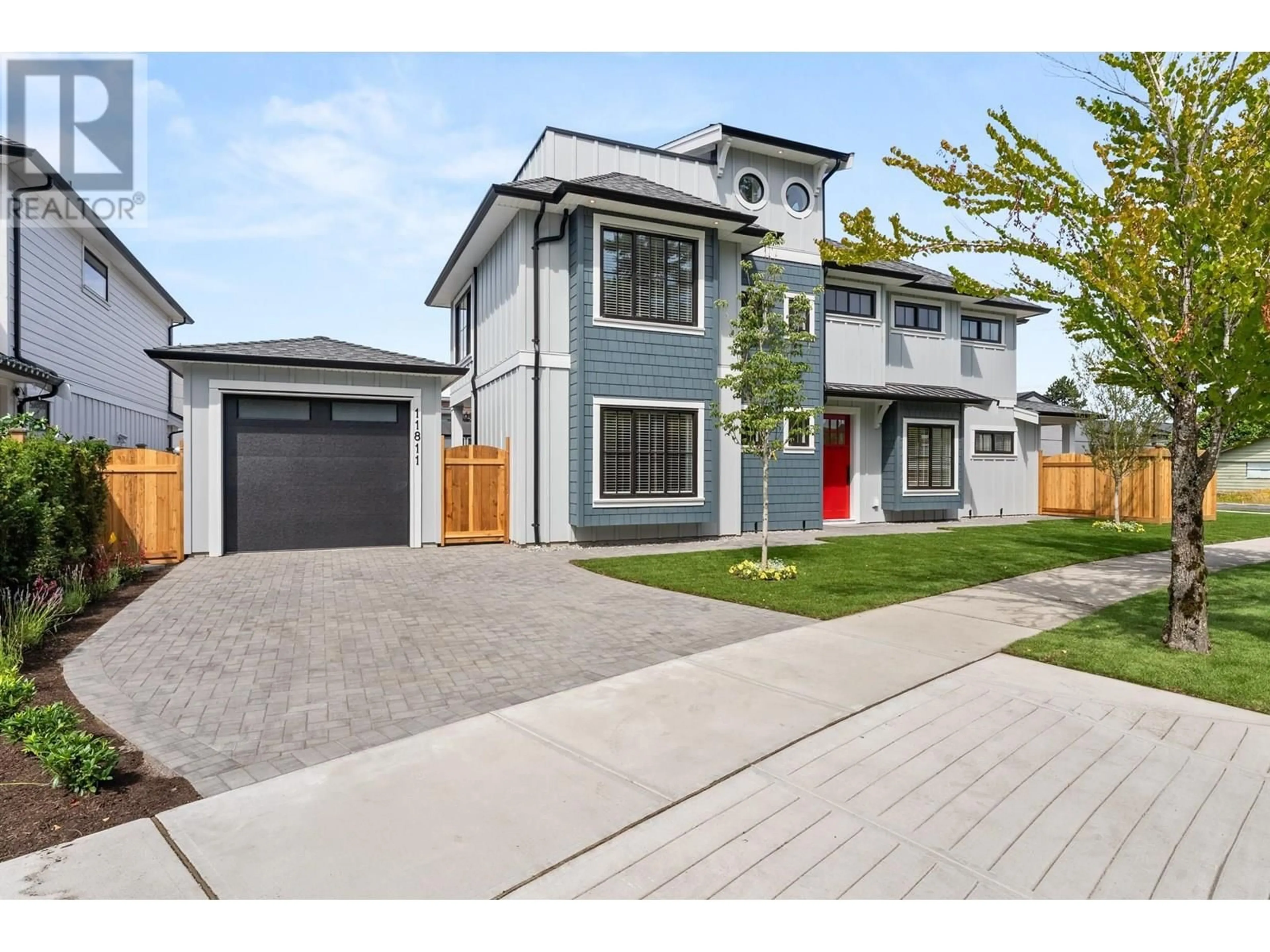 Home with brick exterior material, street for 11811 DUNFORD ROAD, Richmond British Columbia V7E3M6