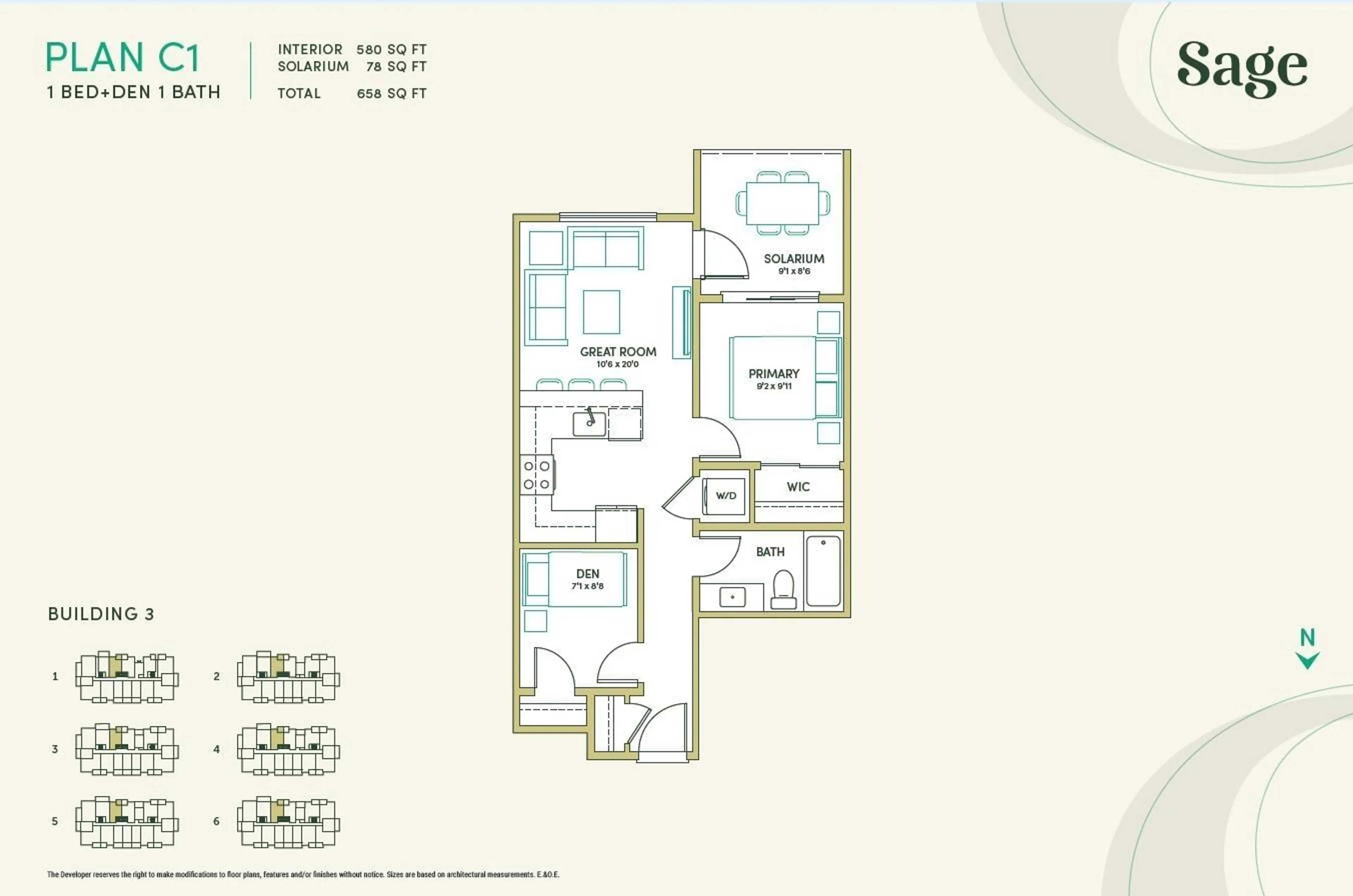Floor plan for 416 - 34375 GLADYS, Abbotsford British Columbia V2S2E8