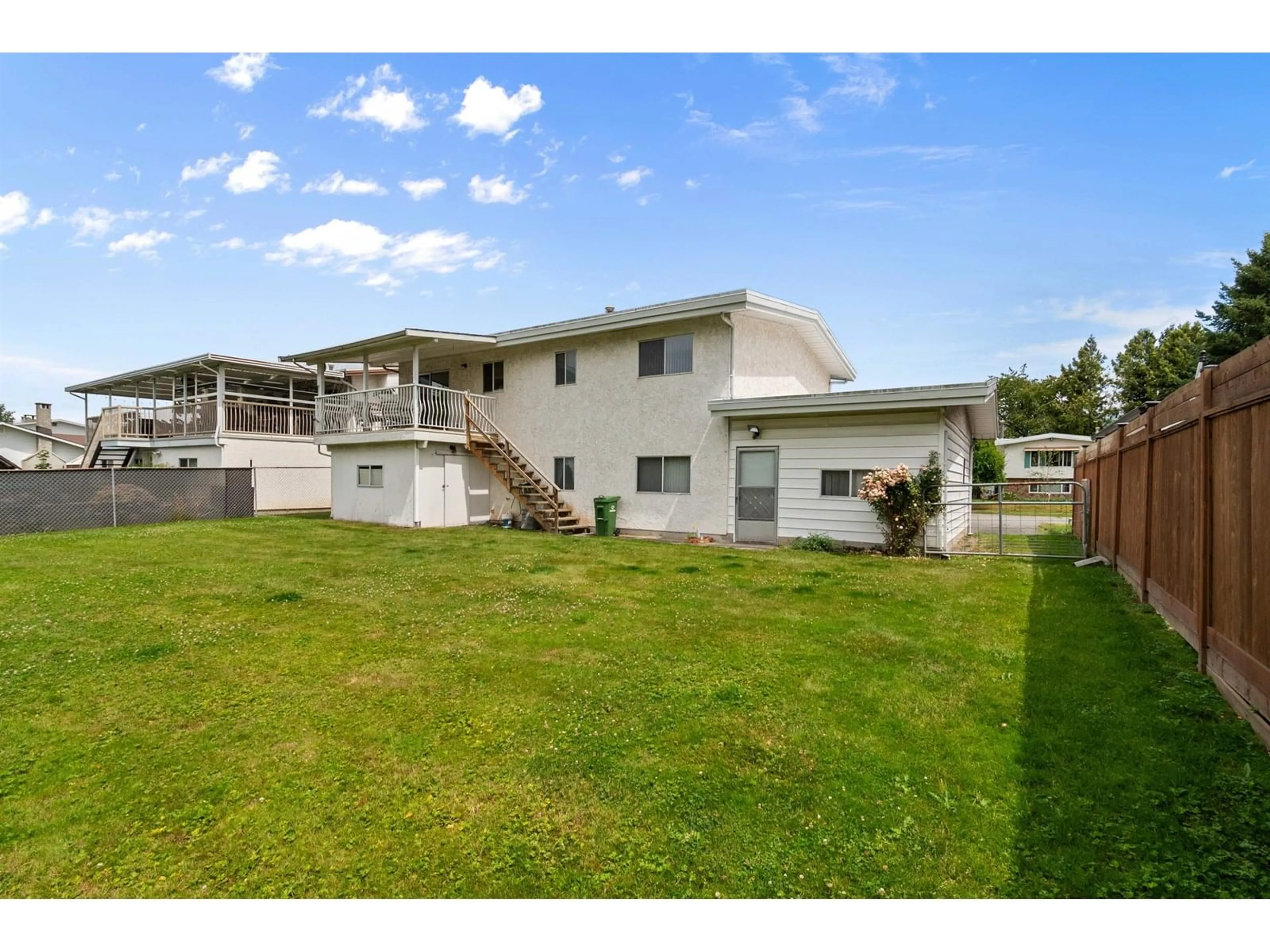 A pic from outside/outdoor area/front of a property/back of a property/a pic from drone, unknown for 8705 BAKER DRIVE, Chilliwack British Columbia V2P7A3