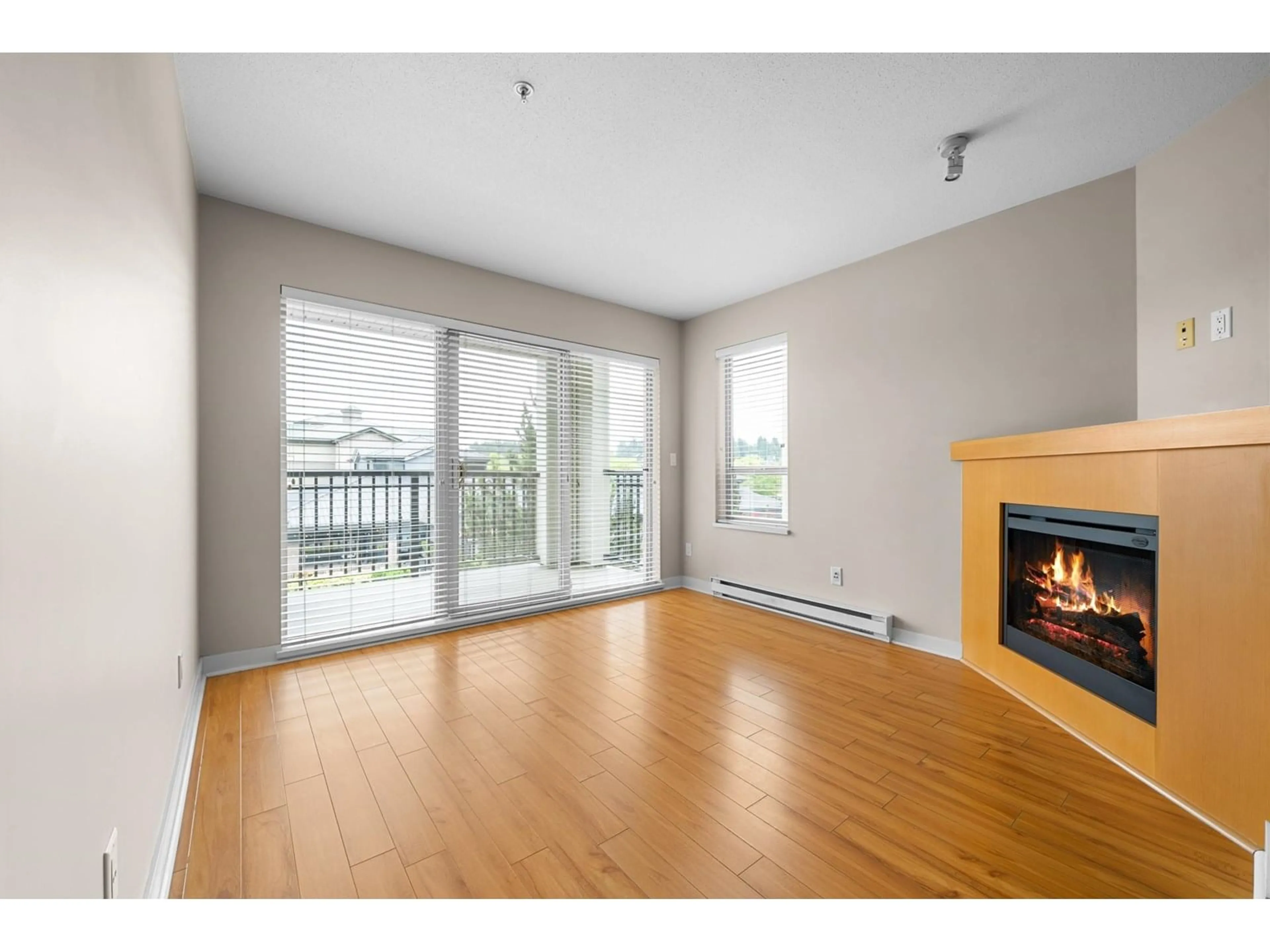 Living room with furniture, wood/laminate floor for A313 - 8929 202, Langley British Columbia V1M0B4