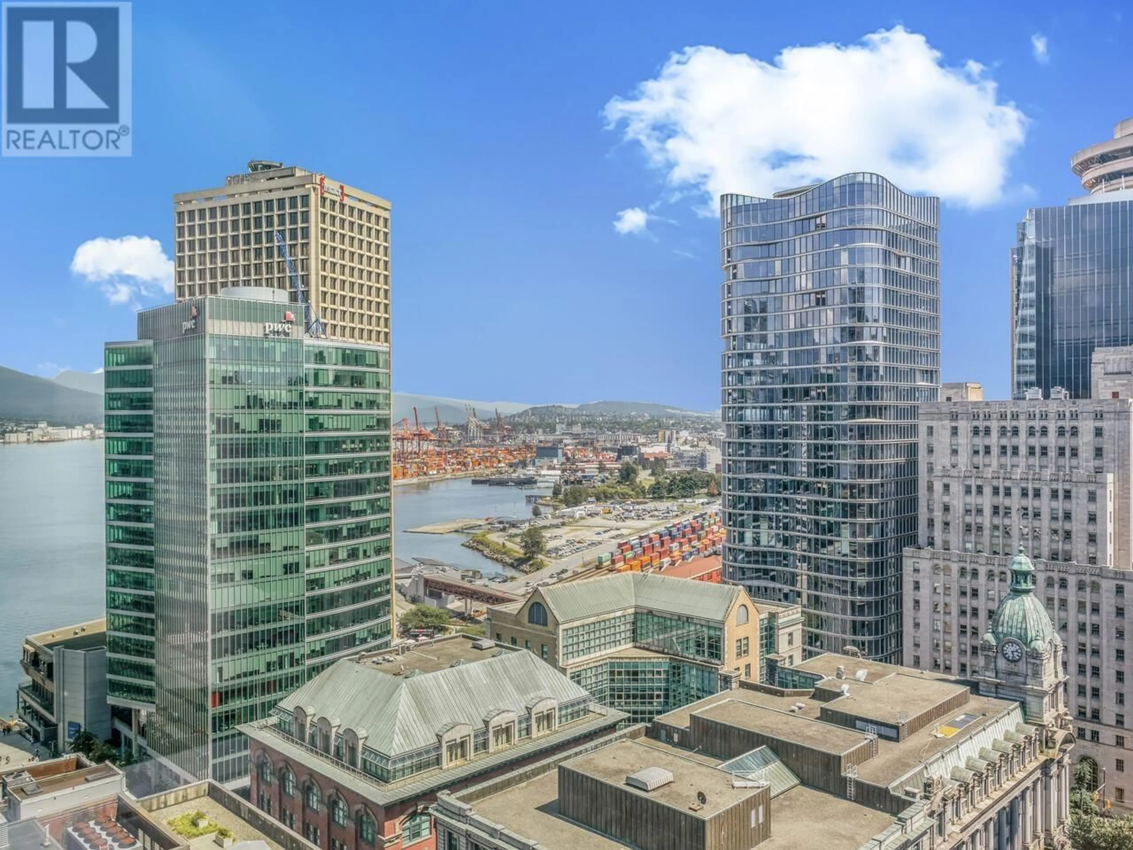 A pic from outside/outdoor area/front of a property/back of a property/a pic from drone, city buildings view from balcony for 2003 - 838 HASTINGS STREET, Vancouver British Columbia V6C0A6
