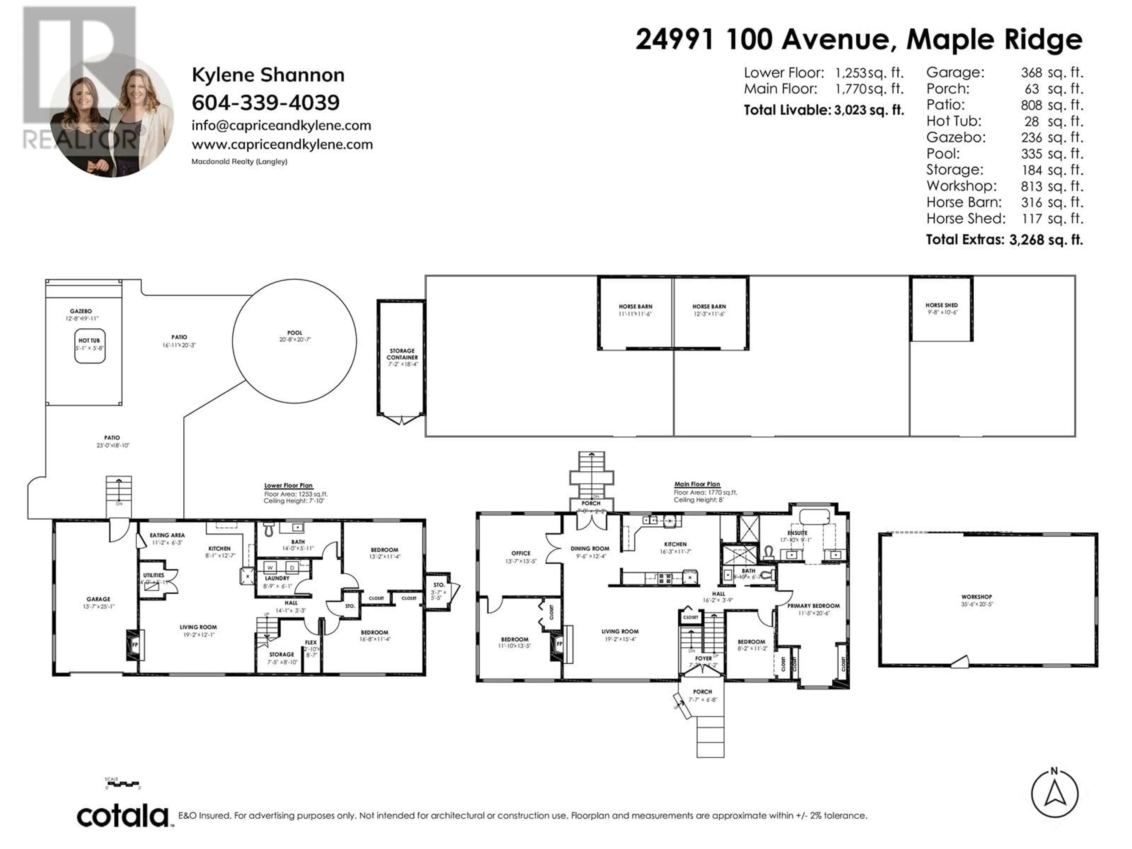 Floor plan for 24991 100 AVENUE, Maple Ridge British Columbia V2W1S3