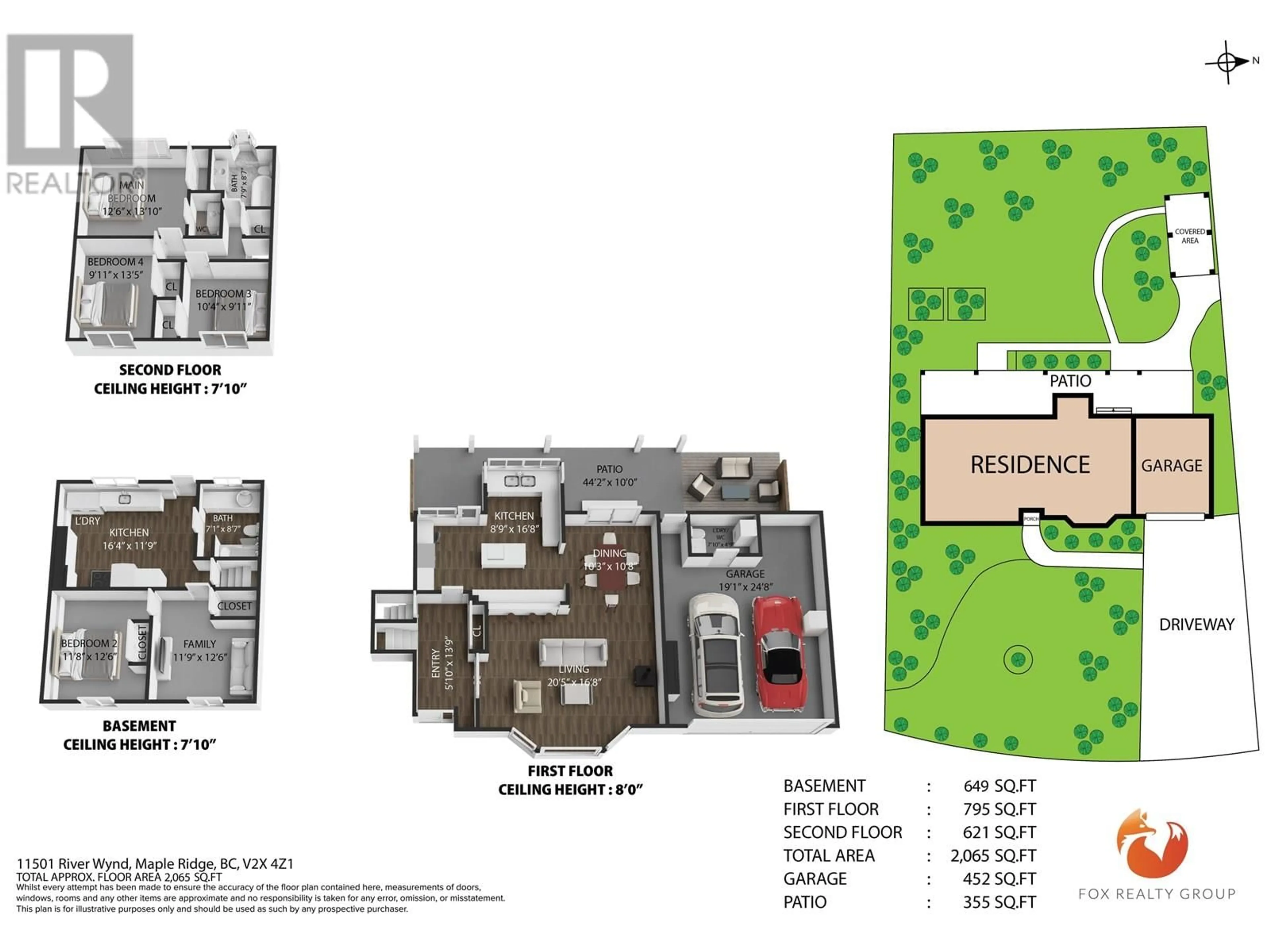 Floor plan for 11501 RIVER WYND, Maple Ridge British Columbia V2X4Z1