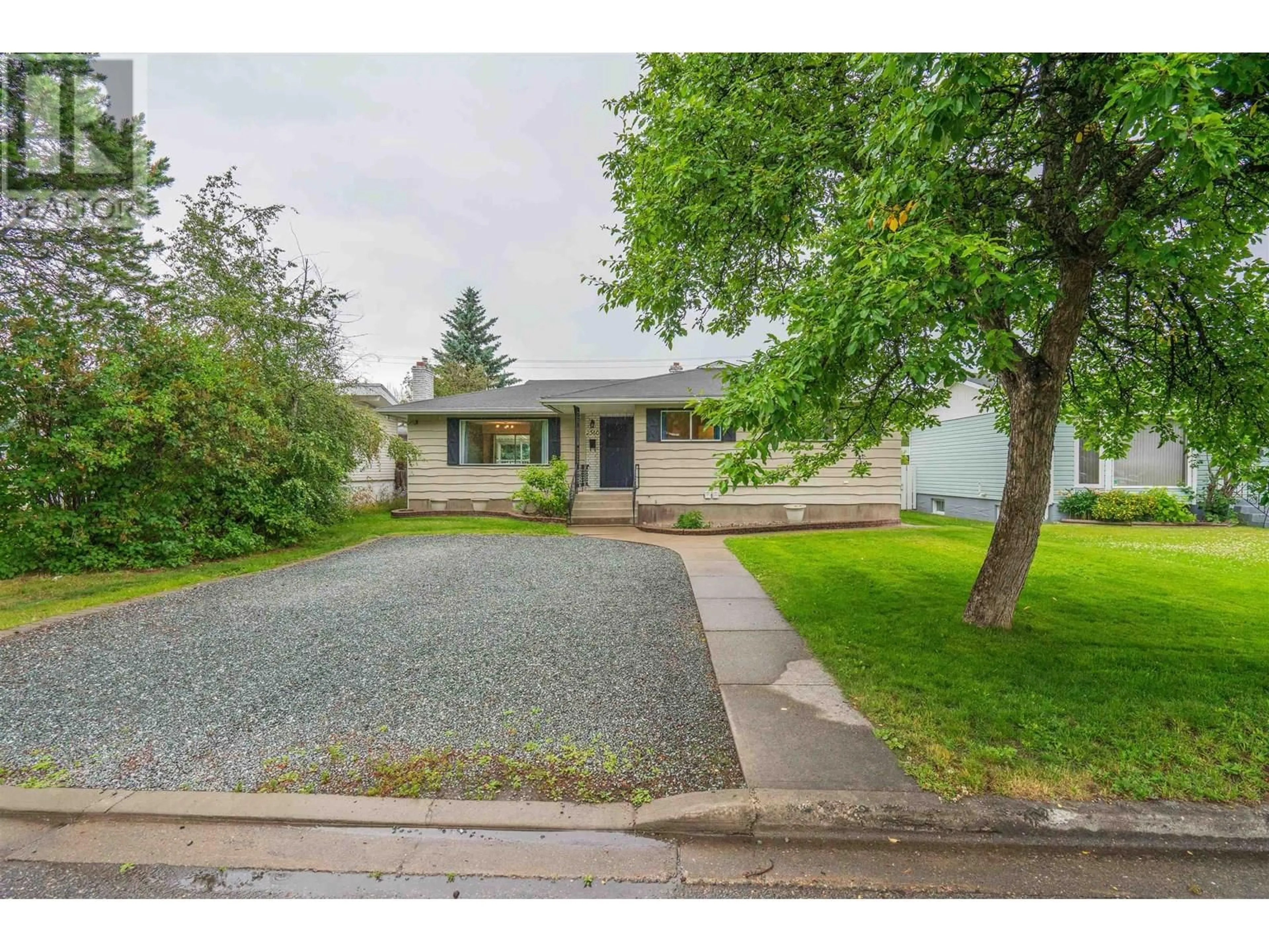 Home with vinyl exterior material, street for 2560 EWERT CRESCENT, Prince George British Columbia V2M2R9