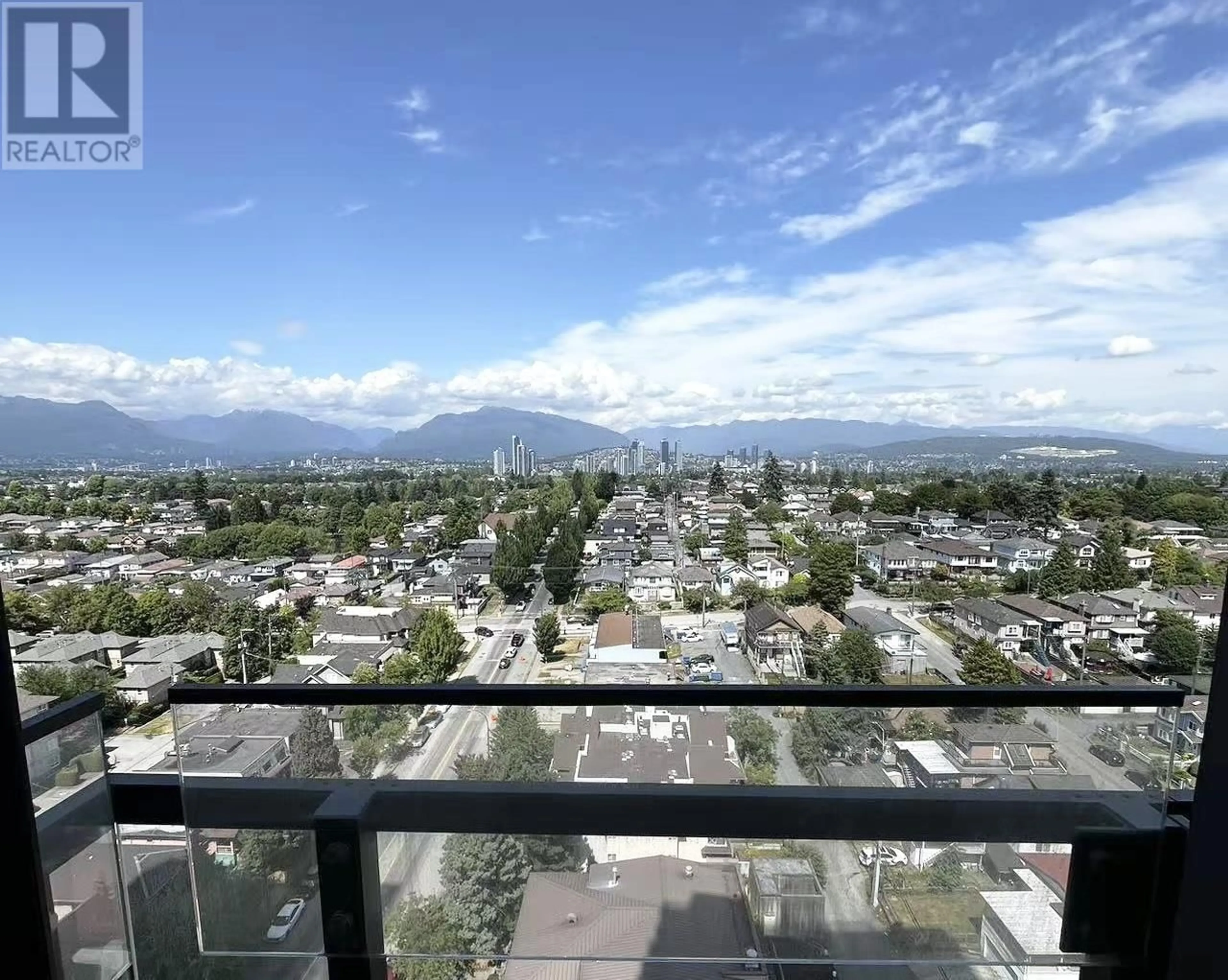 Balcony in the apartment, city buildings view from balcony for 1602 - 5058 JOYCE STREET, Vancouver British Columbia V5R0J9
