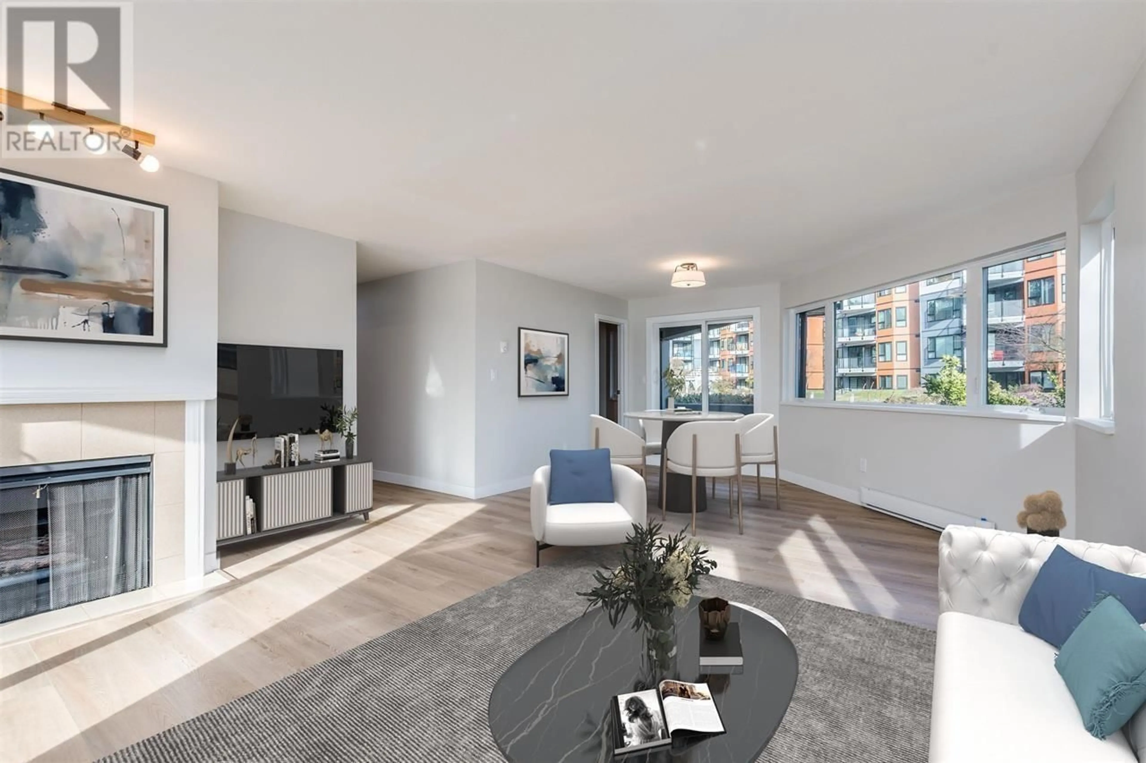 Living room with furniture, unknown for 119 - 1150 QUAYSIDE DRIVE, New Westminster British Columbia V3M6E1