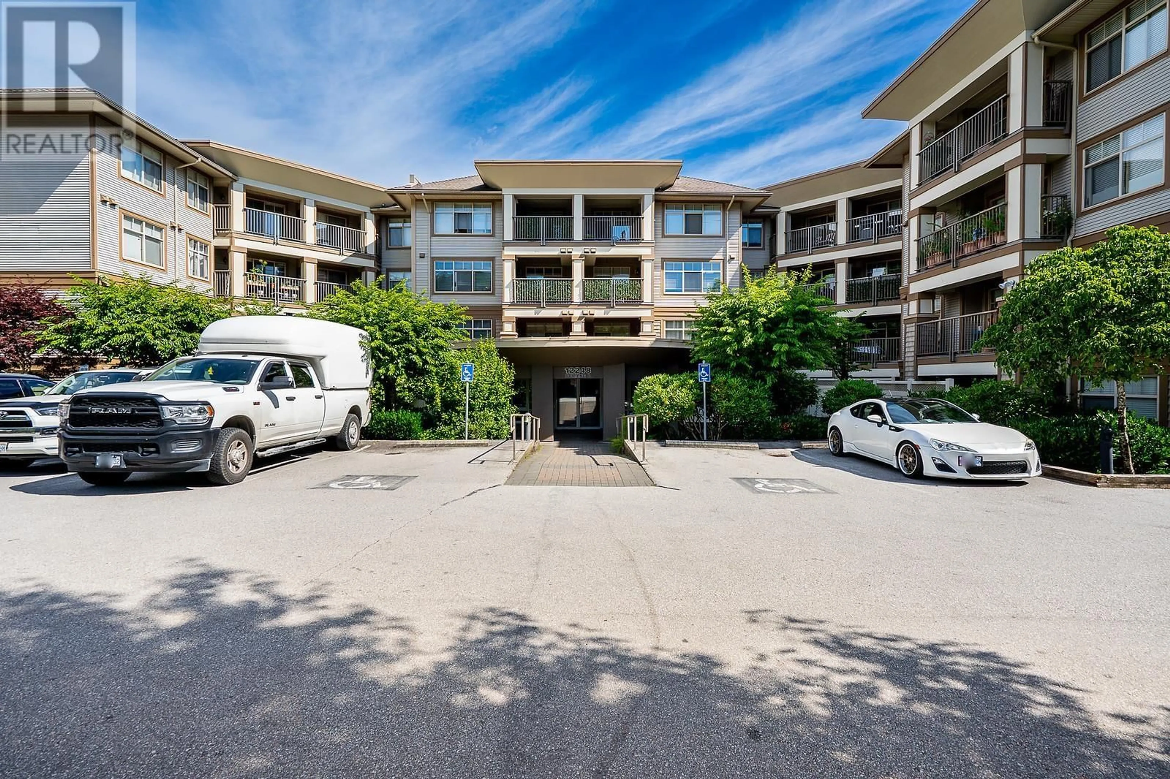 A pic from outside/outdoor area/front of a property/back of a property/a pic from drone, unknown for 101 - 12248 224 STREET, Maple Ridge British Columbia V2X8W6