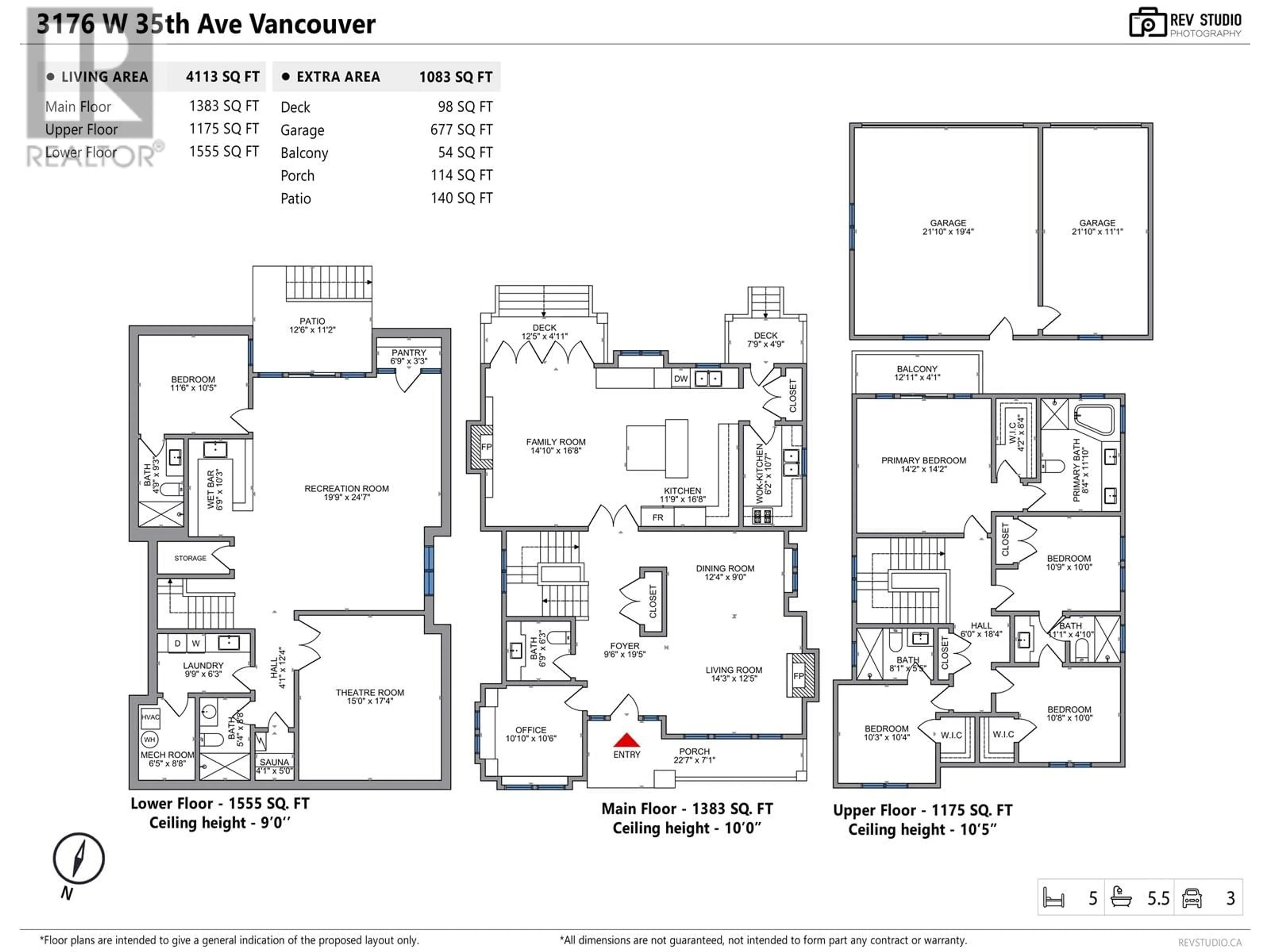 Floor plan for 3176 35TH AVENUE, Vancouver British Columbia V6N2M8