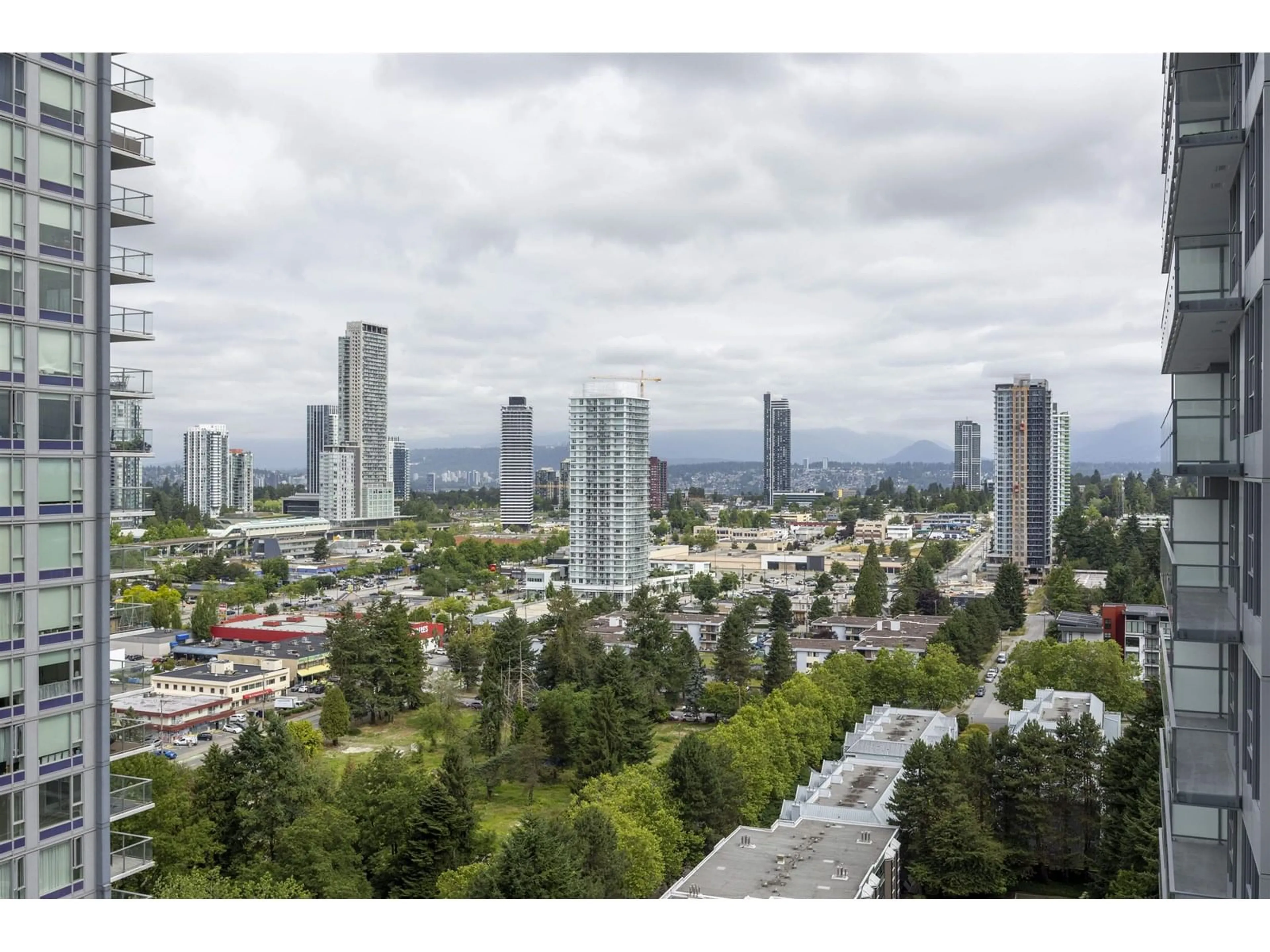 A pic from outside/outdoor area/front of a property/back of a property/a pic from drone, city buildings view from balcony for 2101 - 13768 110TH, Surrey British Columbia V3T0Z2