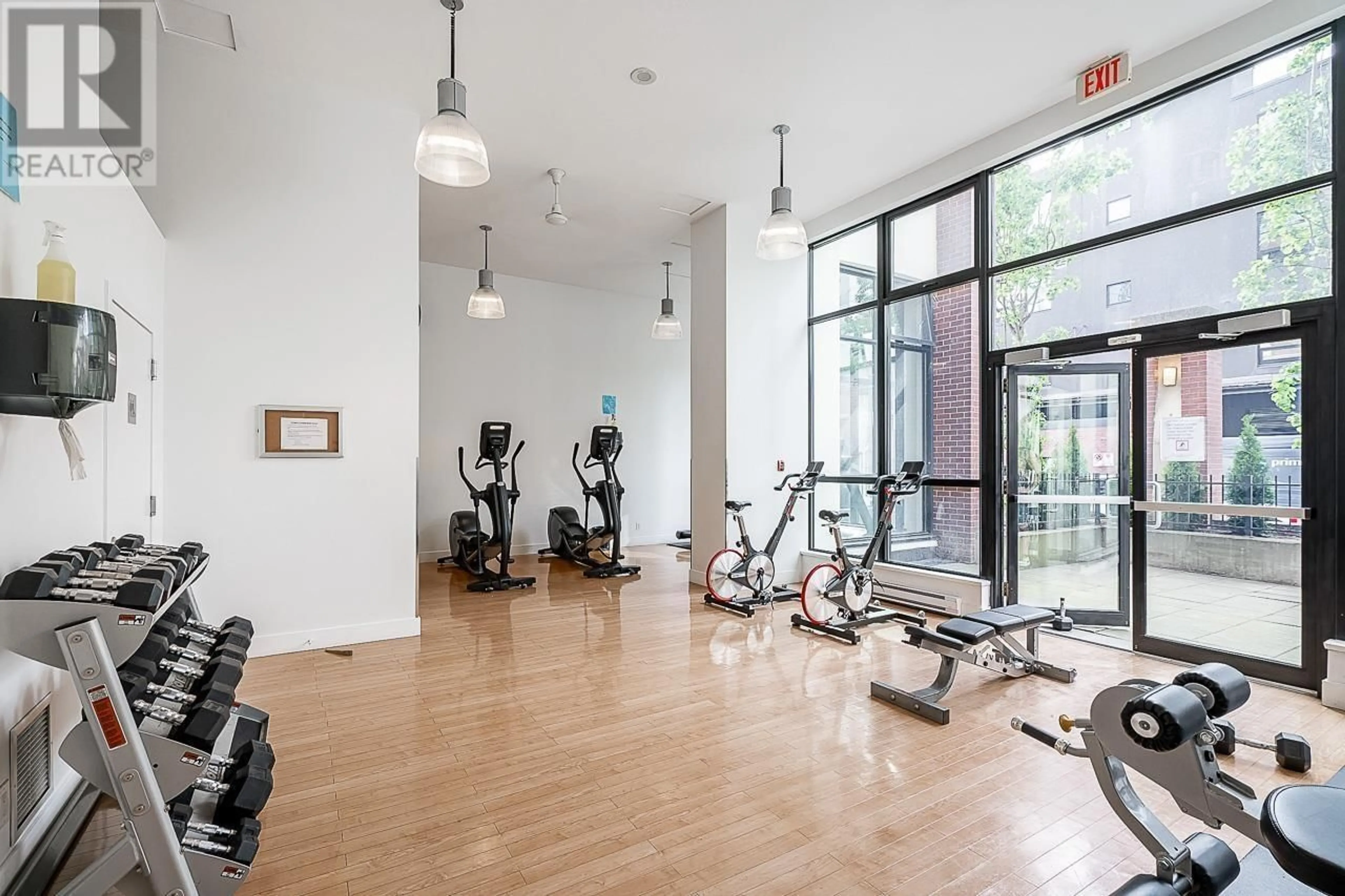 Gym or fitness room for 2705 - 977 MAINLAND STREET, Vancouver British Columbia V6B1T2
