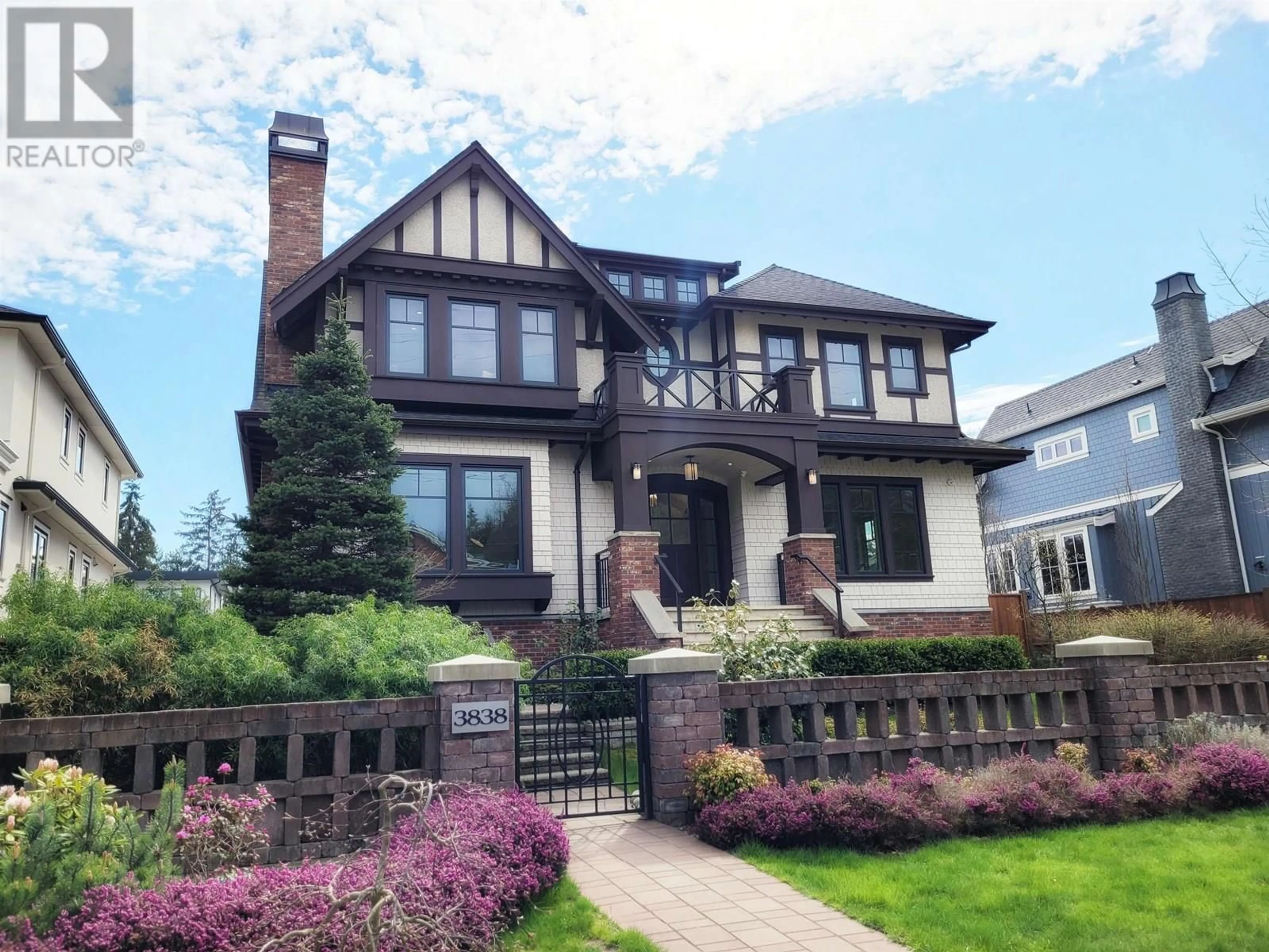 Home with brick exterior material, street for 3838 50TH AVENUE, Vancouver British Columbia V6N3V5