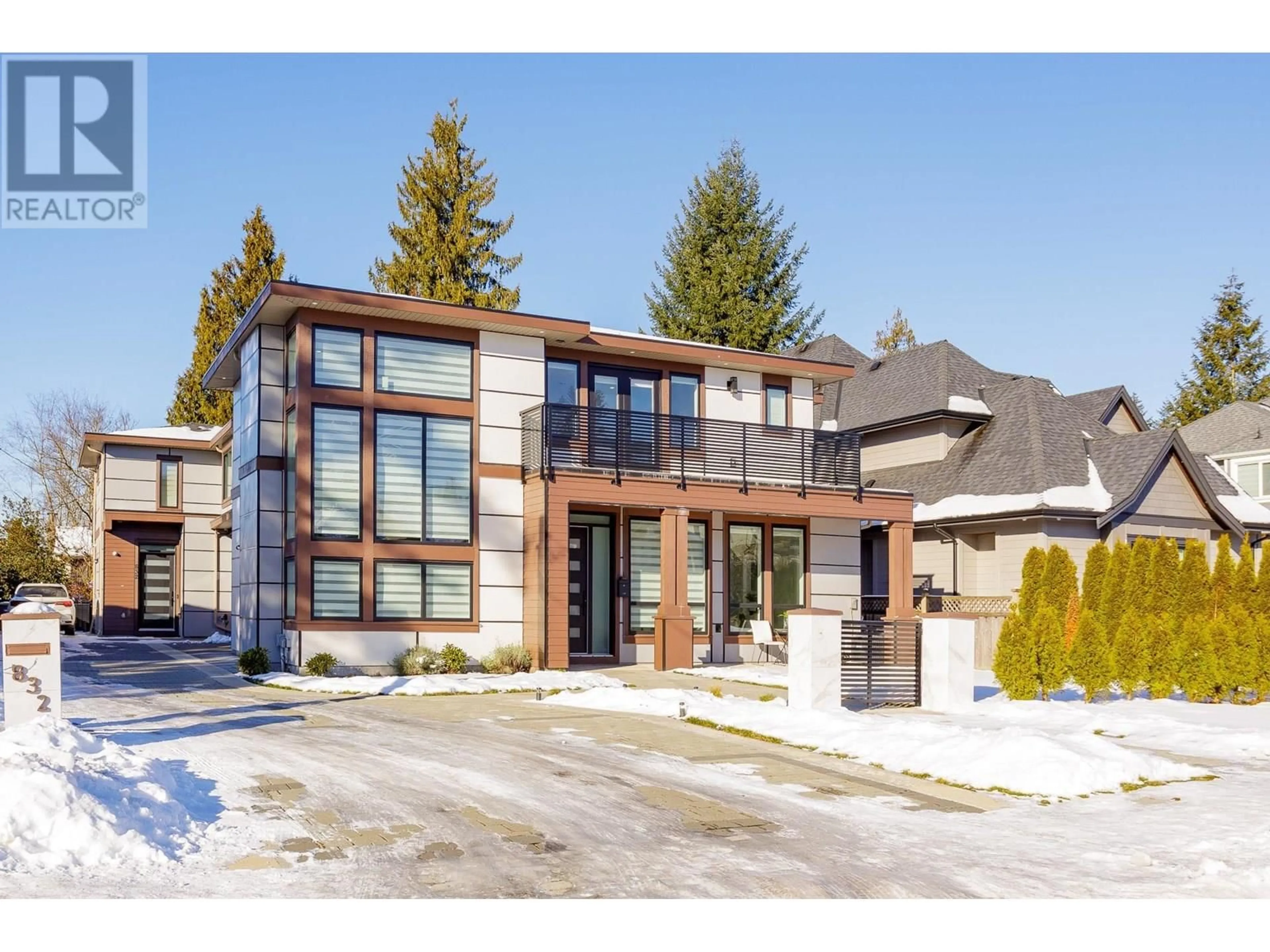 Home with brick exterior material, street for 836 MACINTOSH STREET, Coquitlam British Columbia V3J4Z2