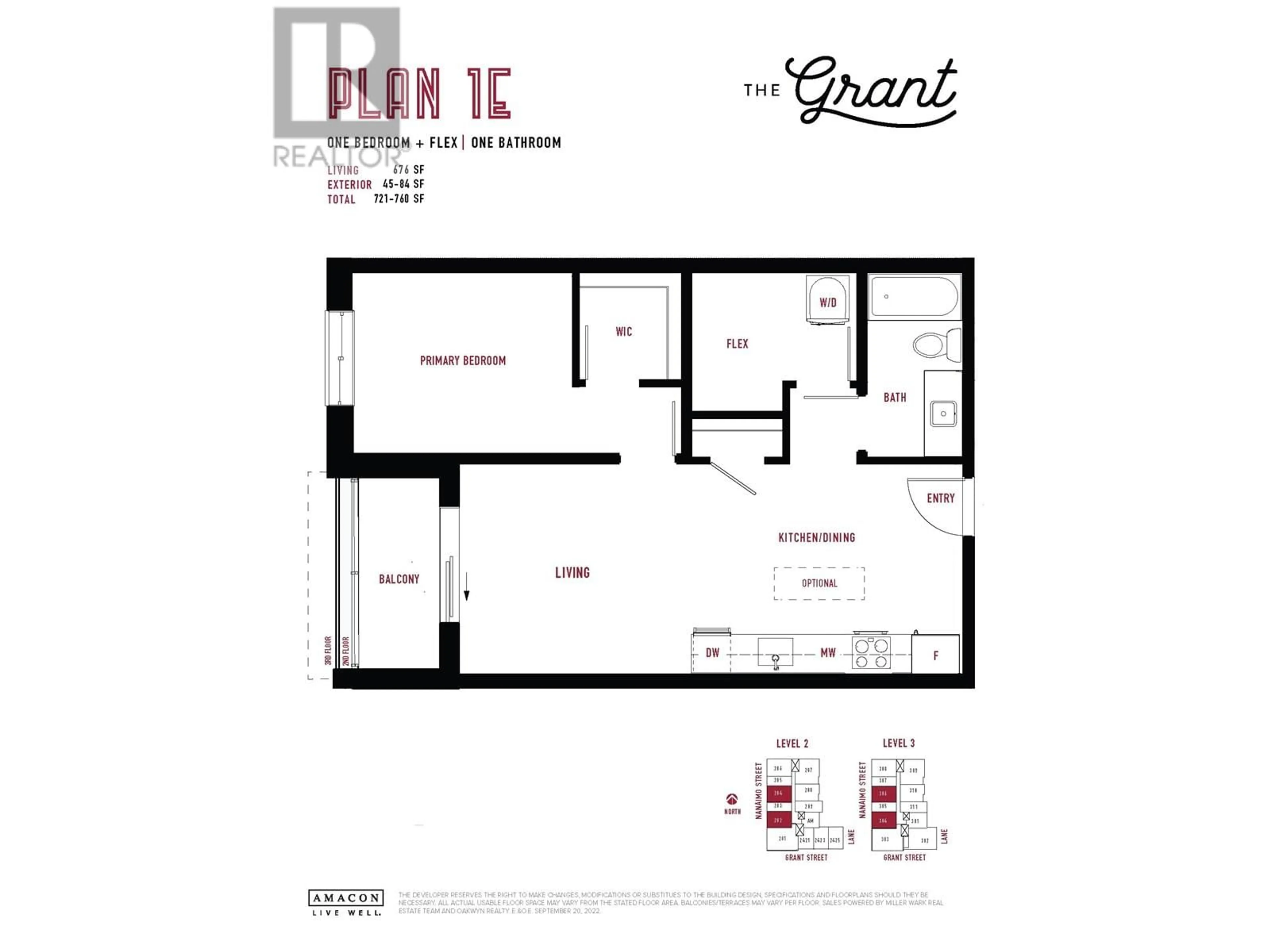 Floor plan for 204 - 2419 GRANT STREET, Vancouver British Columbia V0V0V0