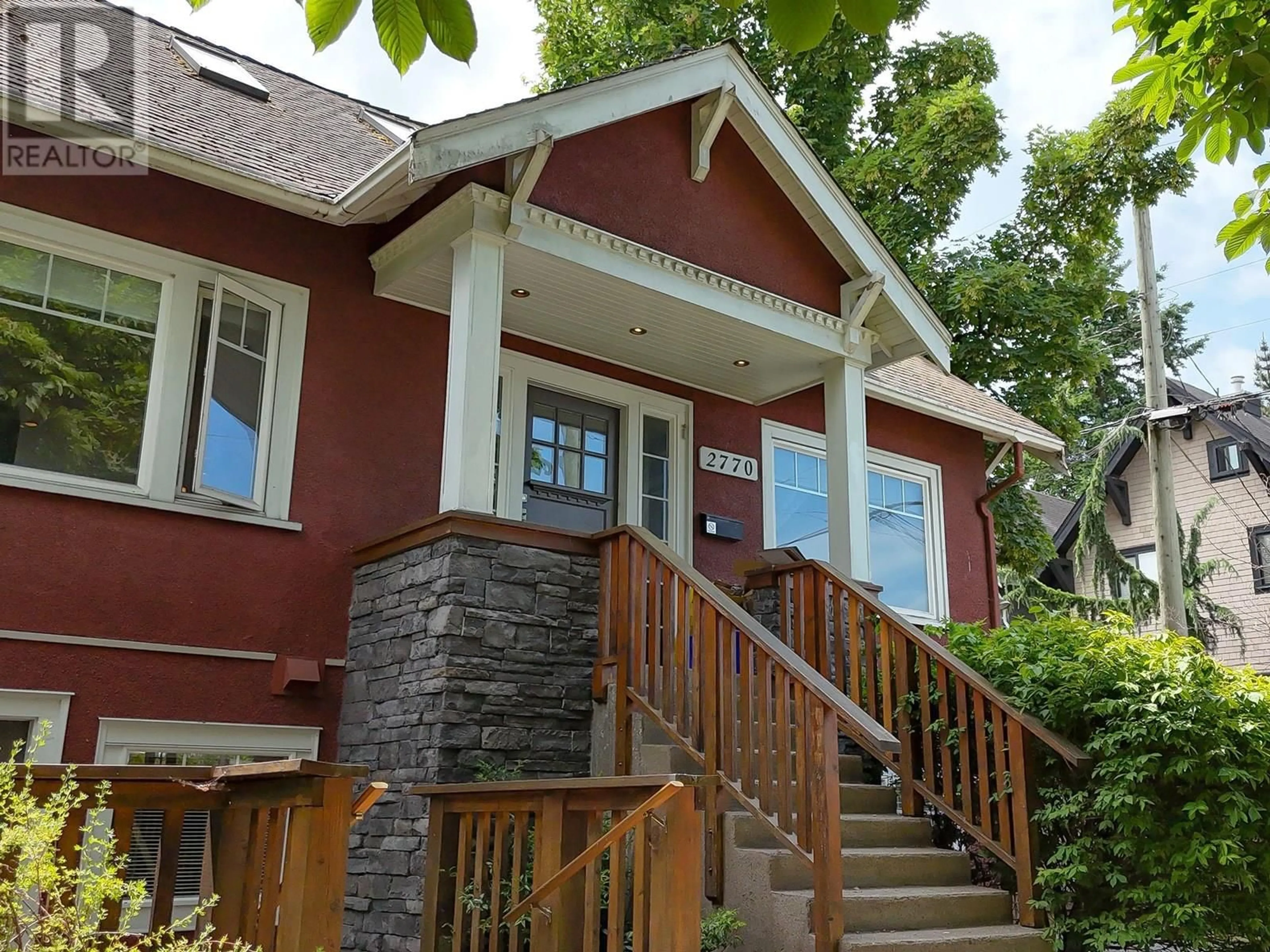Home with brick exterior material, street for 2770 5TH AVENUE, Vancouver British Columbia V6K1T4