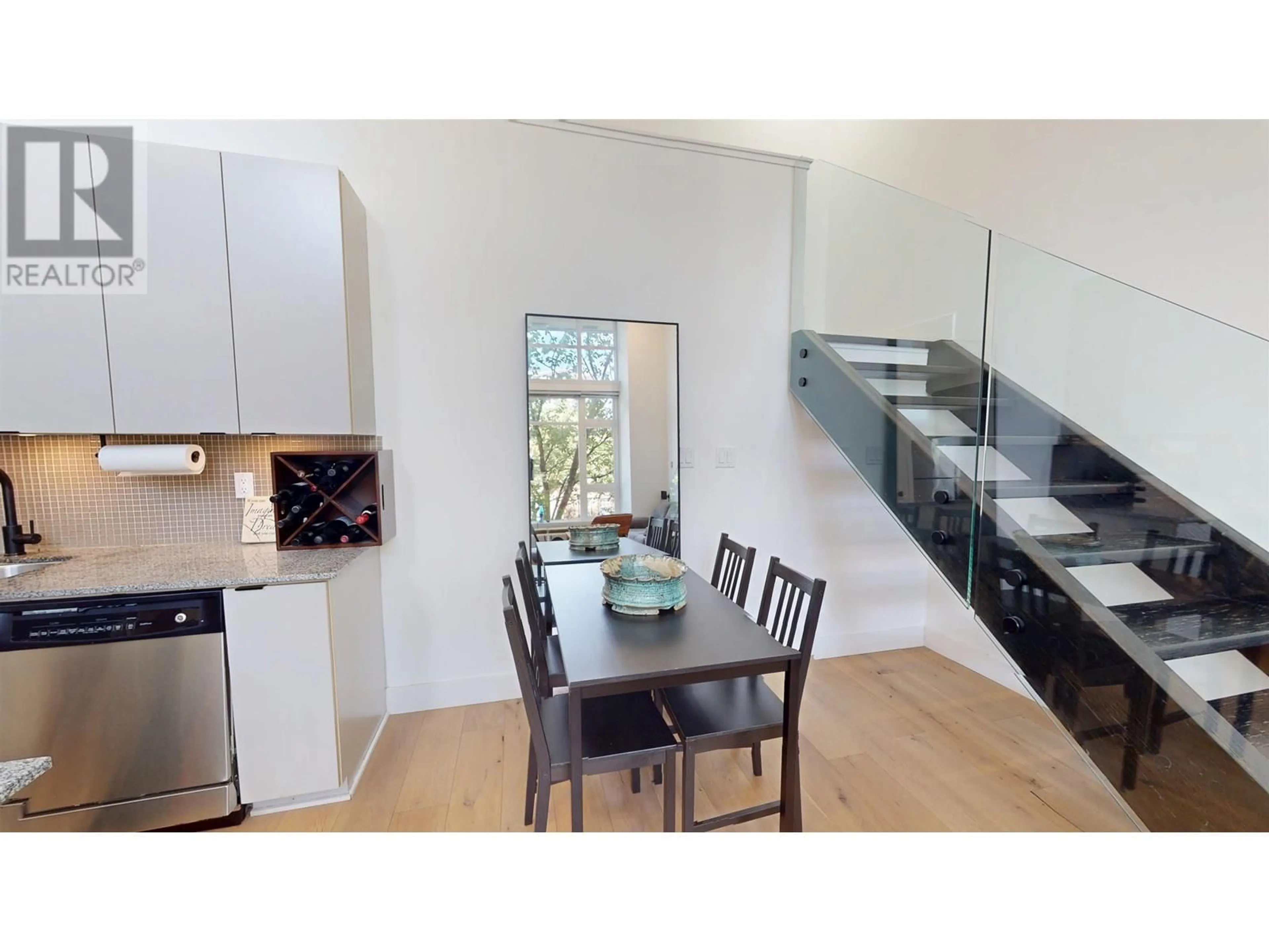 Contemporary kitchen, wood/laminate floor for 2727 SOPHIA STREET, Vancouver British Columbia V5T3L1