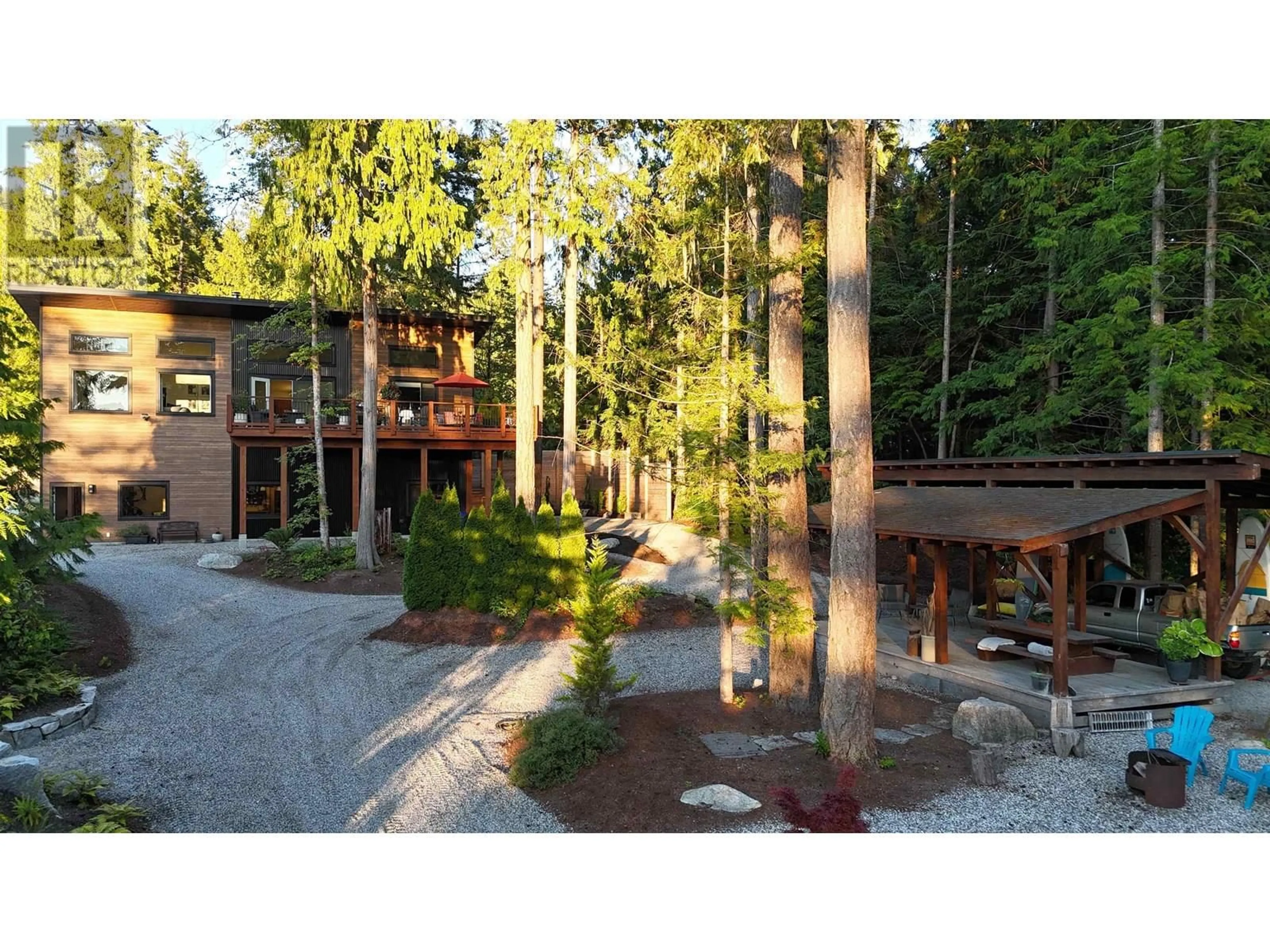 Patio, forest/trees view for 6290 SECHELT INLET ROAD, Sechelt British Columbia V7Z0L3