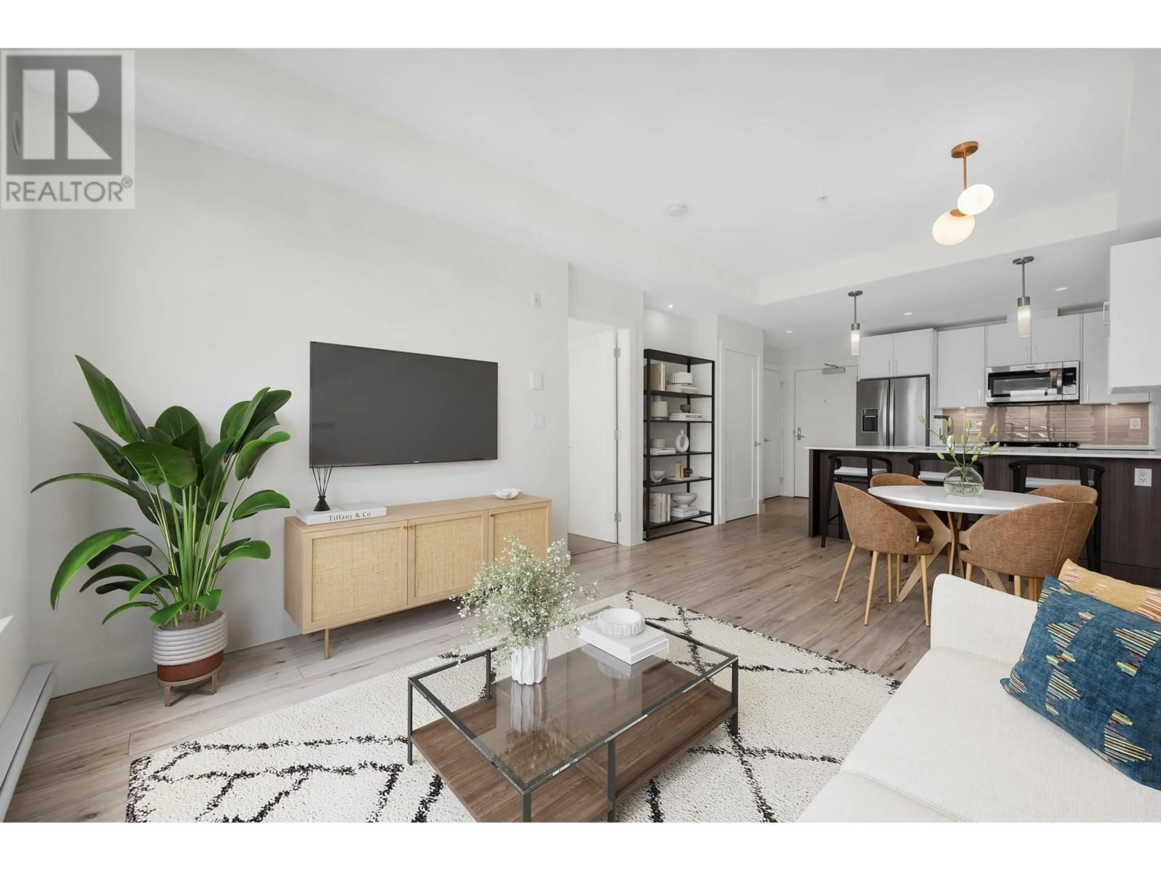 Living room with furniture, unknown for 312 - 13040 NO. 2 ROAD, Richmond British Columbia V7E0C4