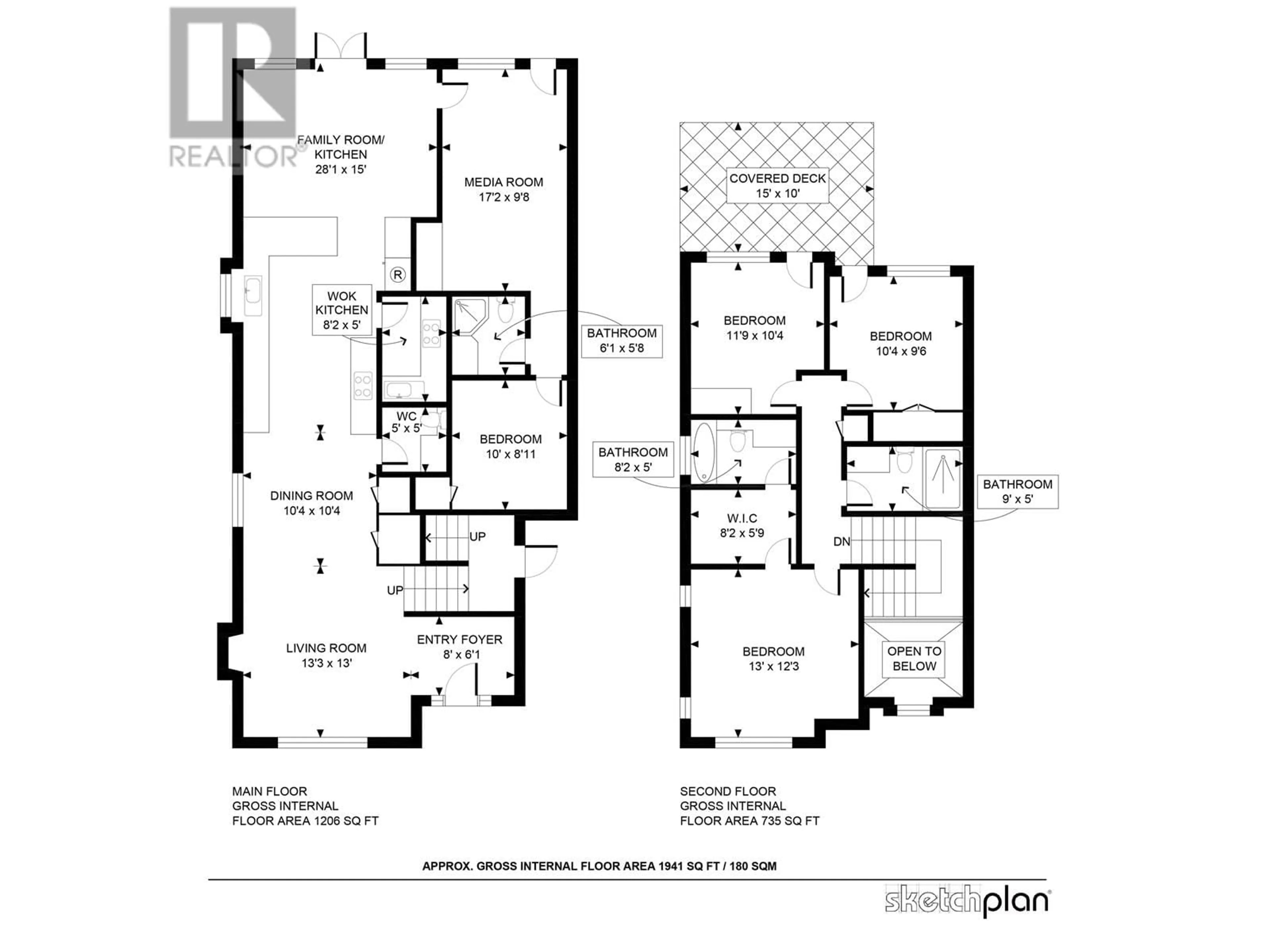 Floor plan for 4809 PATTERSON AVENUE, Burnaby British Columbia V5G3A6