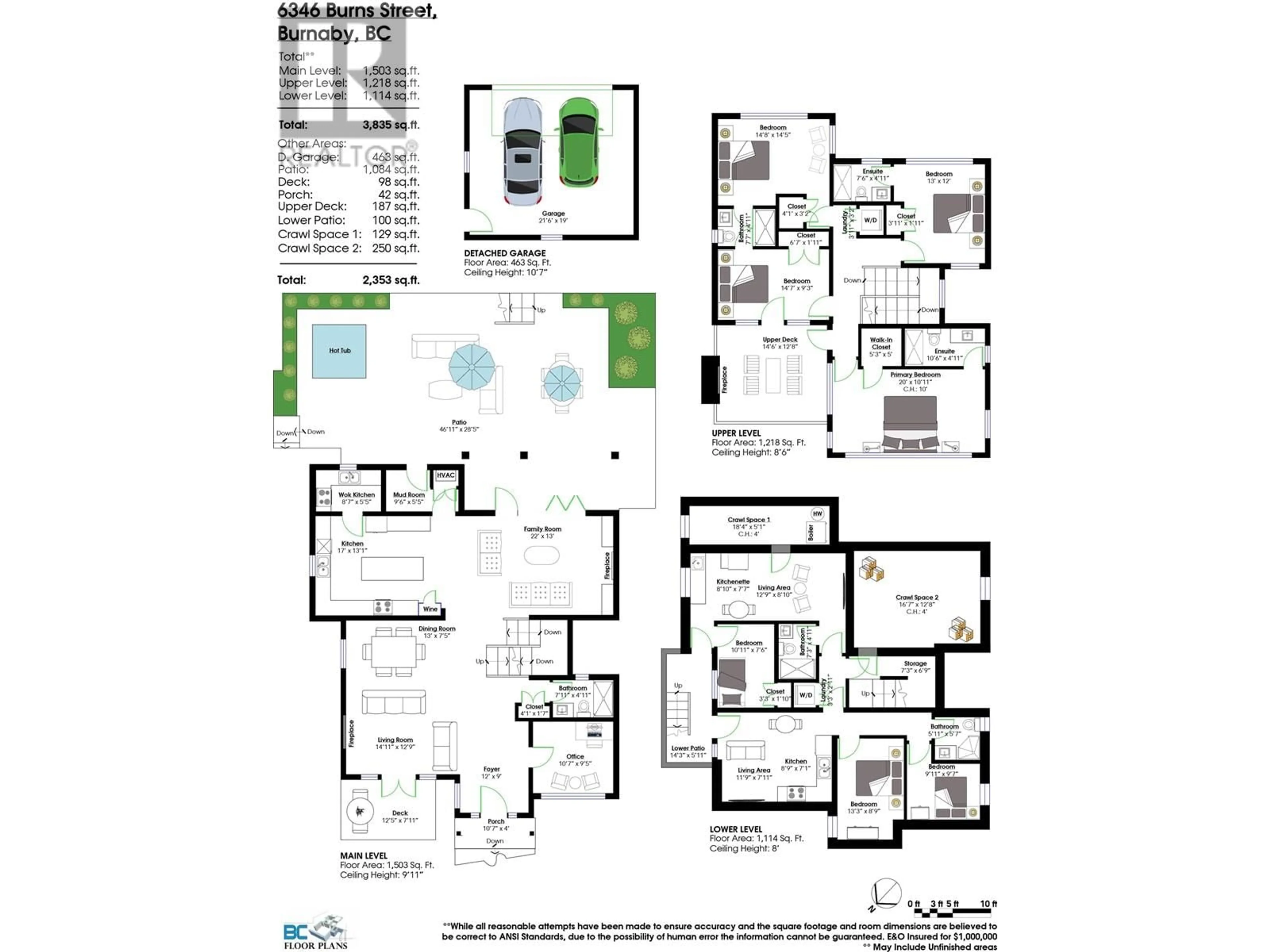 Floor plan for 6346 BURNS STREET, Burnaby British Columbia V5E1T2