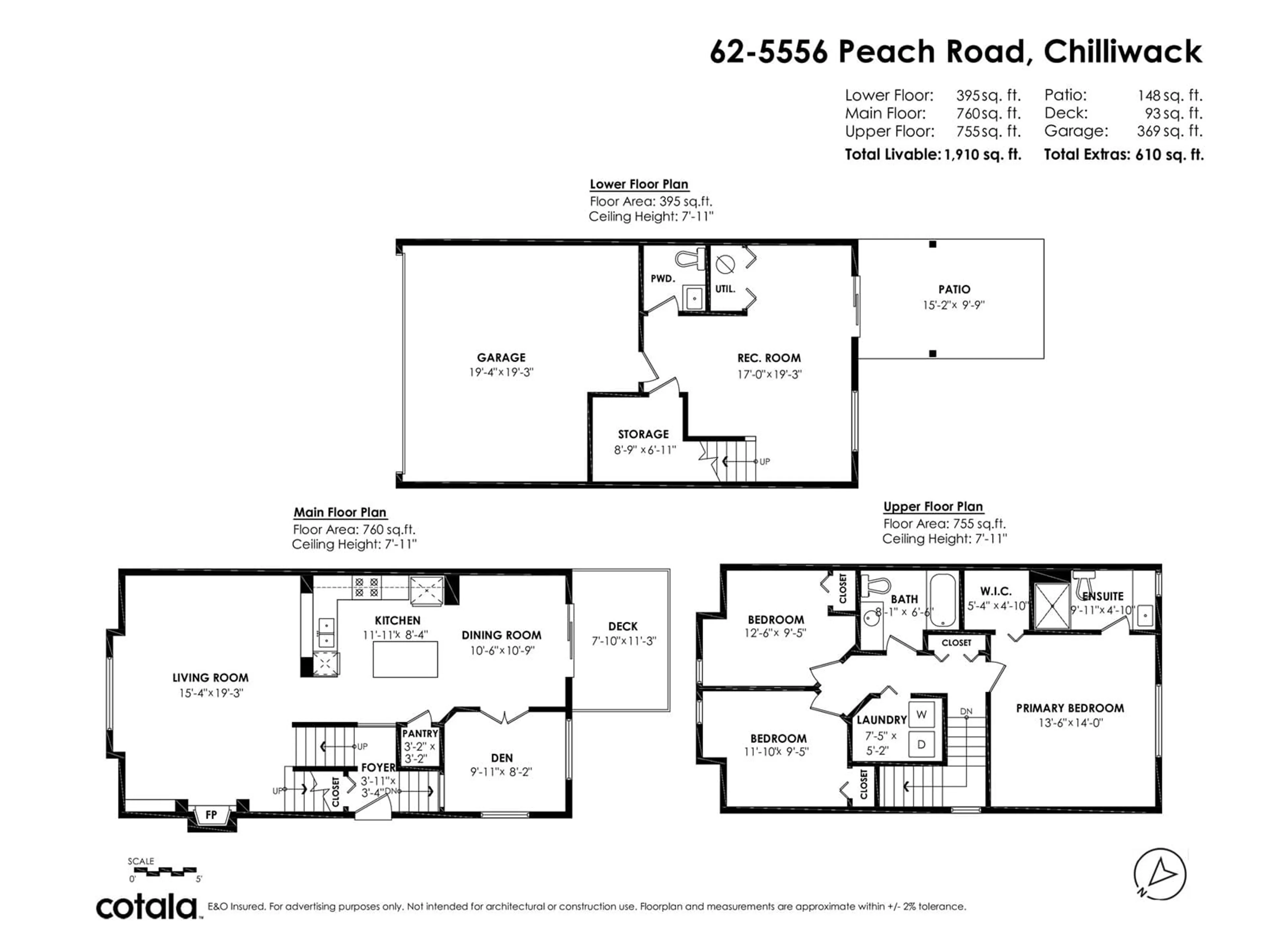 Floor plan for 88 - 53480 BRIDAL FALLS ROAD, Rosedale British Columbia V0X1X1